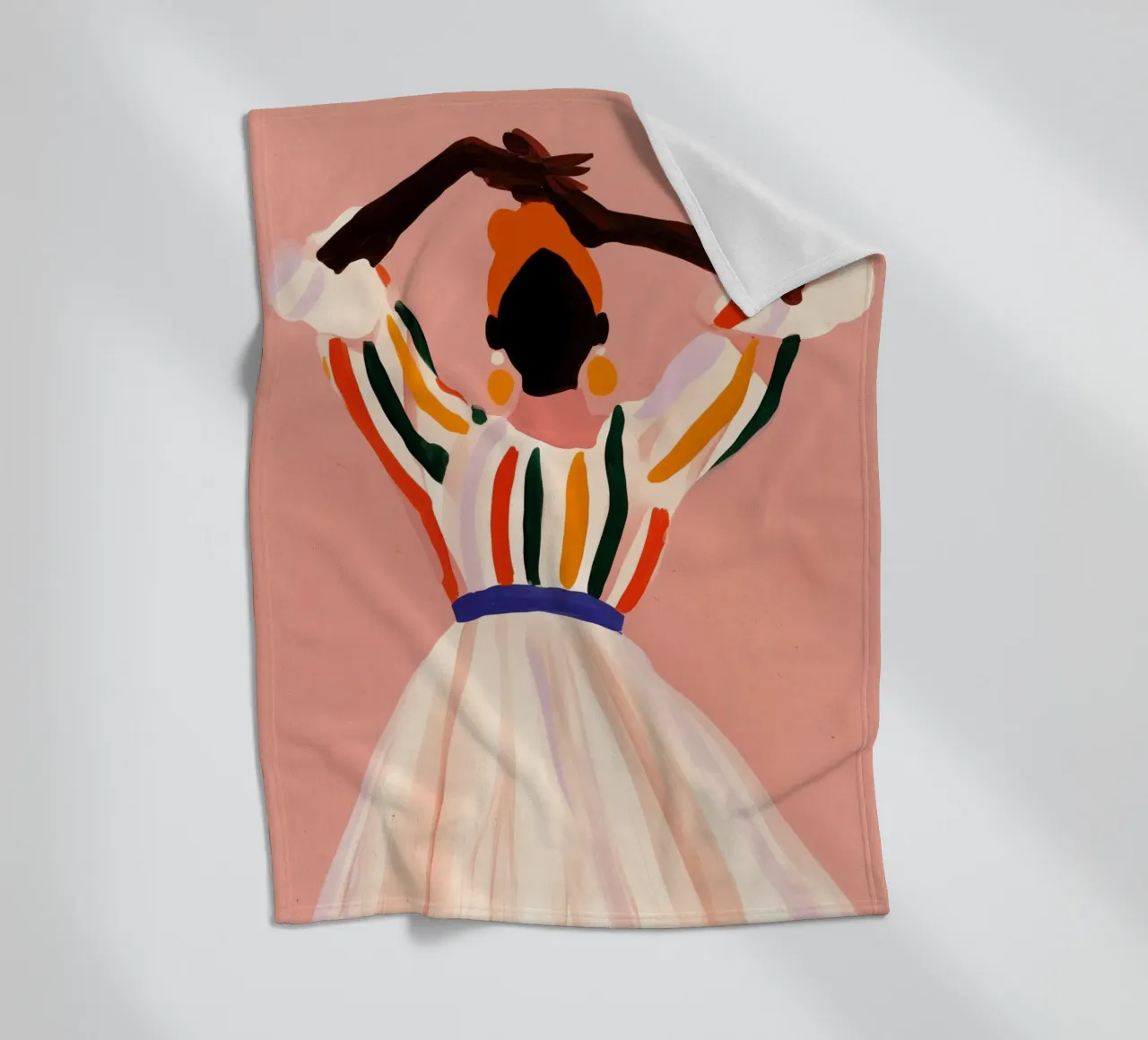 Posing Amita coperta in pile da treechild