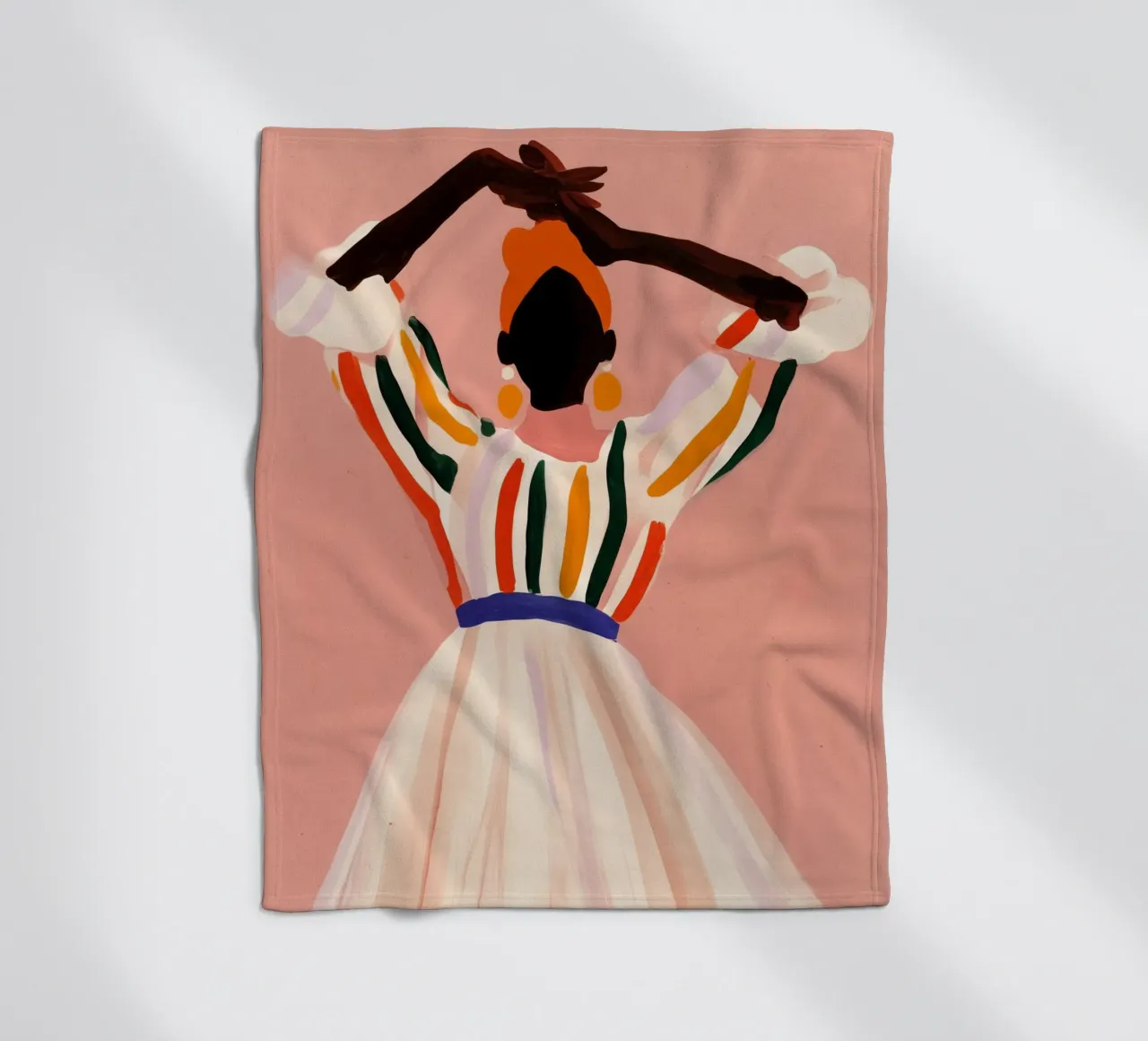 Posing Amita coperta in pile da treechild