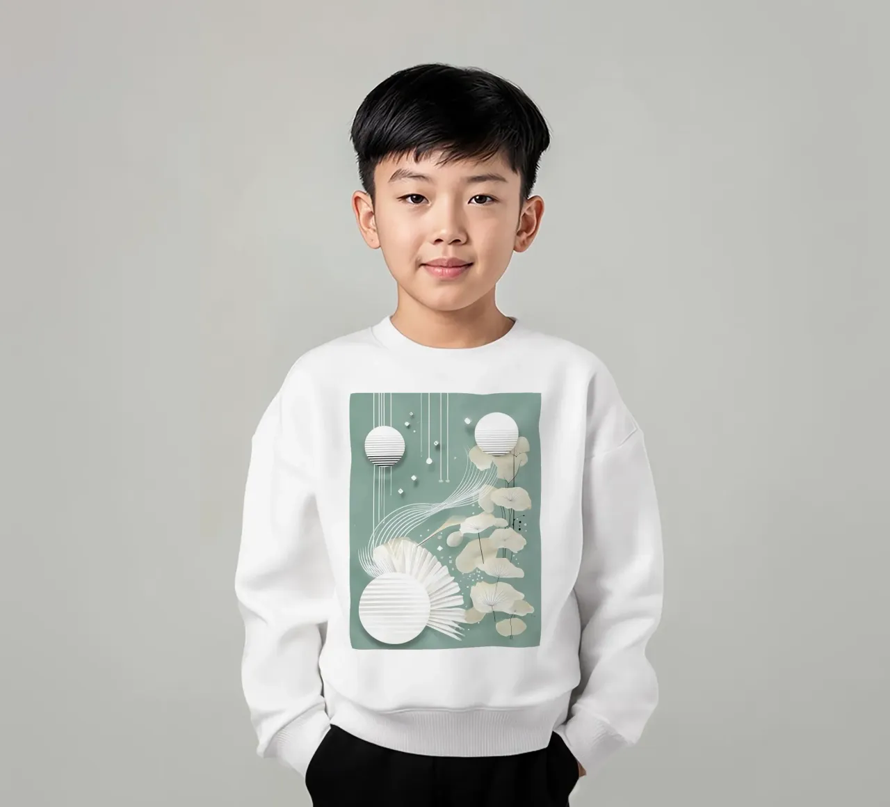 Flusso tranquillo felpa bambino da Artistic-shop