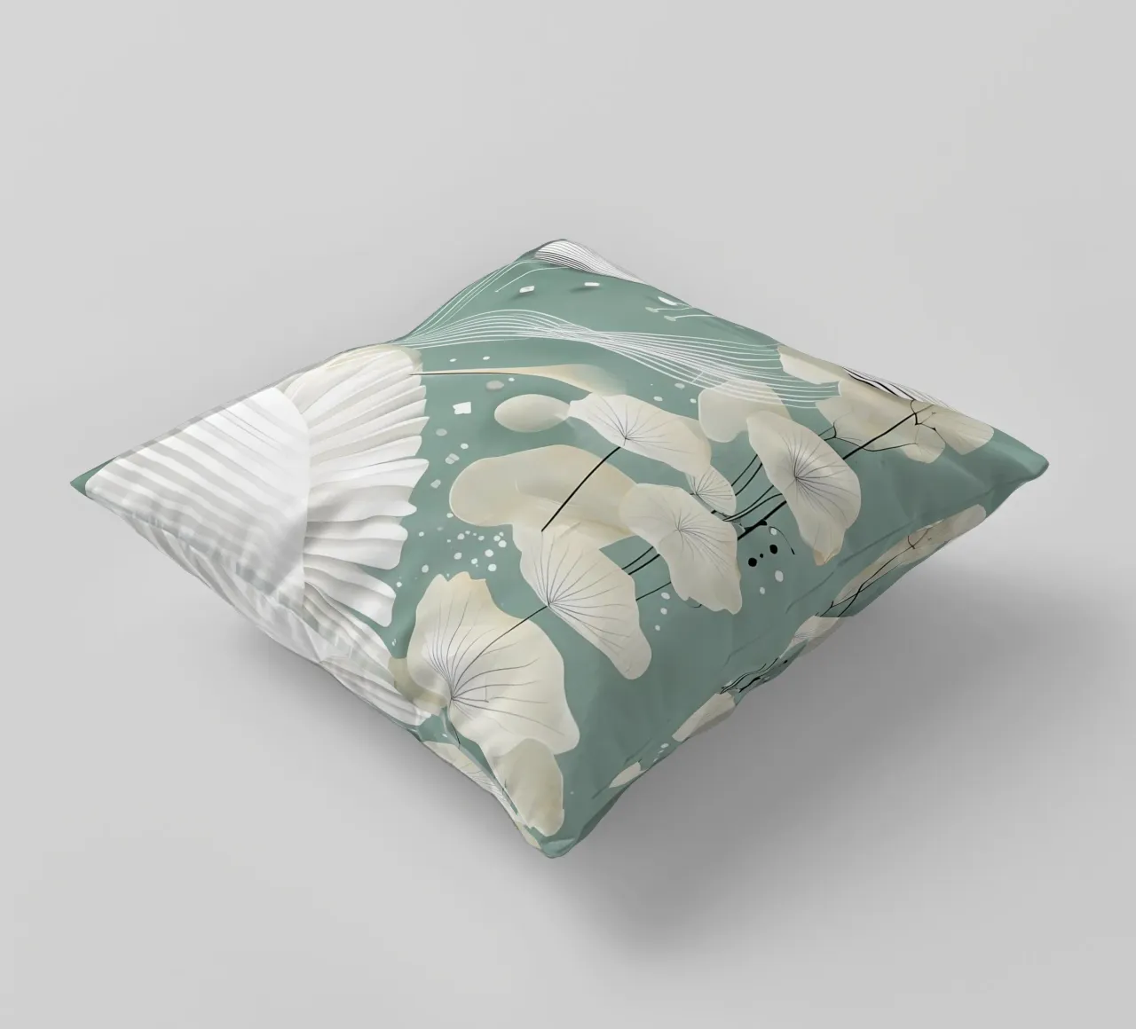 Flusso tranquillo cuscino da Artistic-shop
