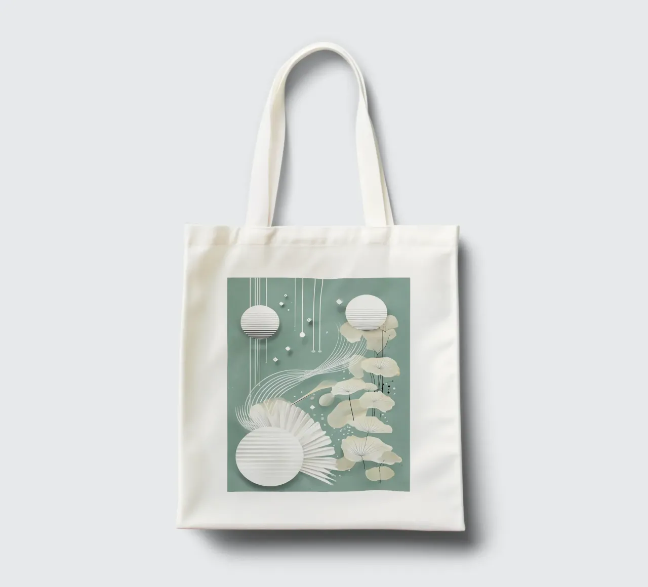 Flusso tranquillo borsa in juta da Artistic-shop