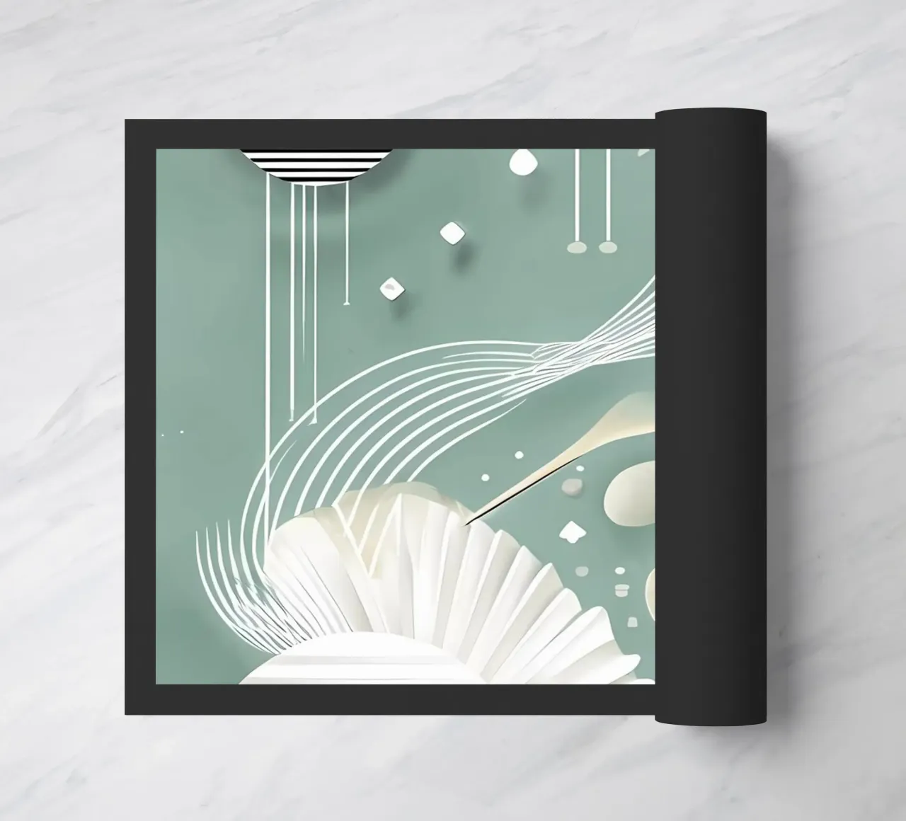 Flusso tranquillo zerbino da Artistic-shop