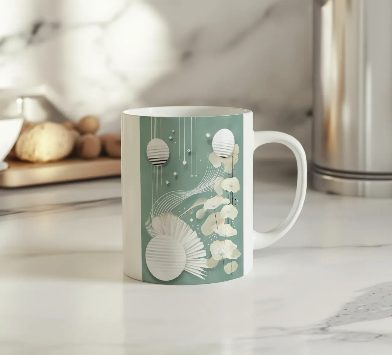 Flusso tranquillo tazza in ceramica da Artistic-shop