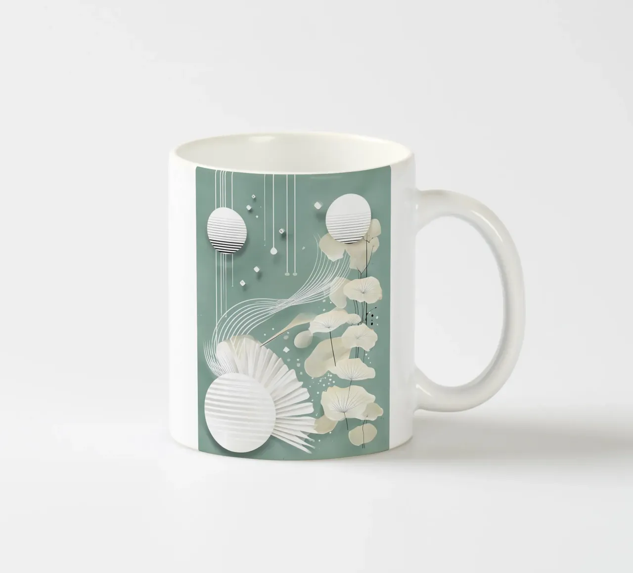 Flusso tranquillo tazza in ceramica da Artistic-shop