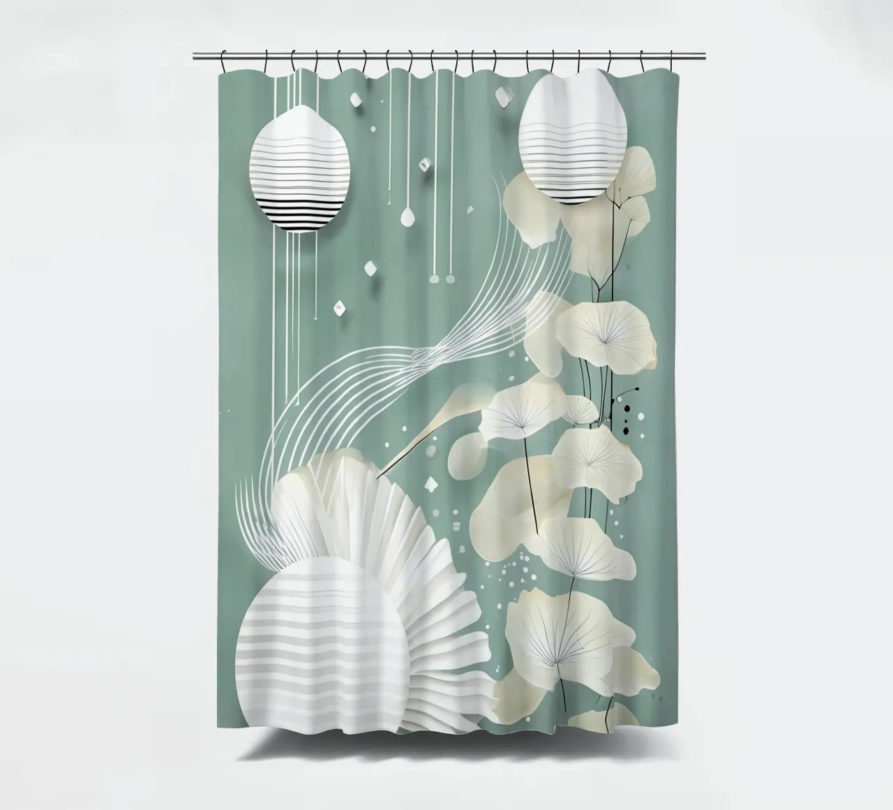 Flusso tranquillo tenda da doccia da Artistic-shop
