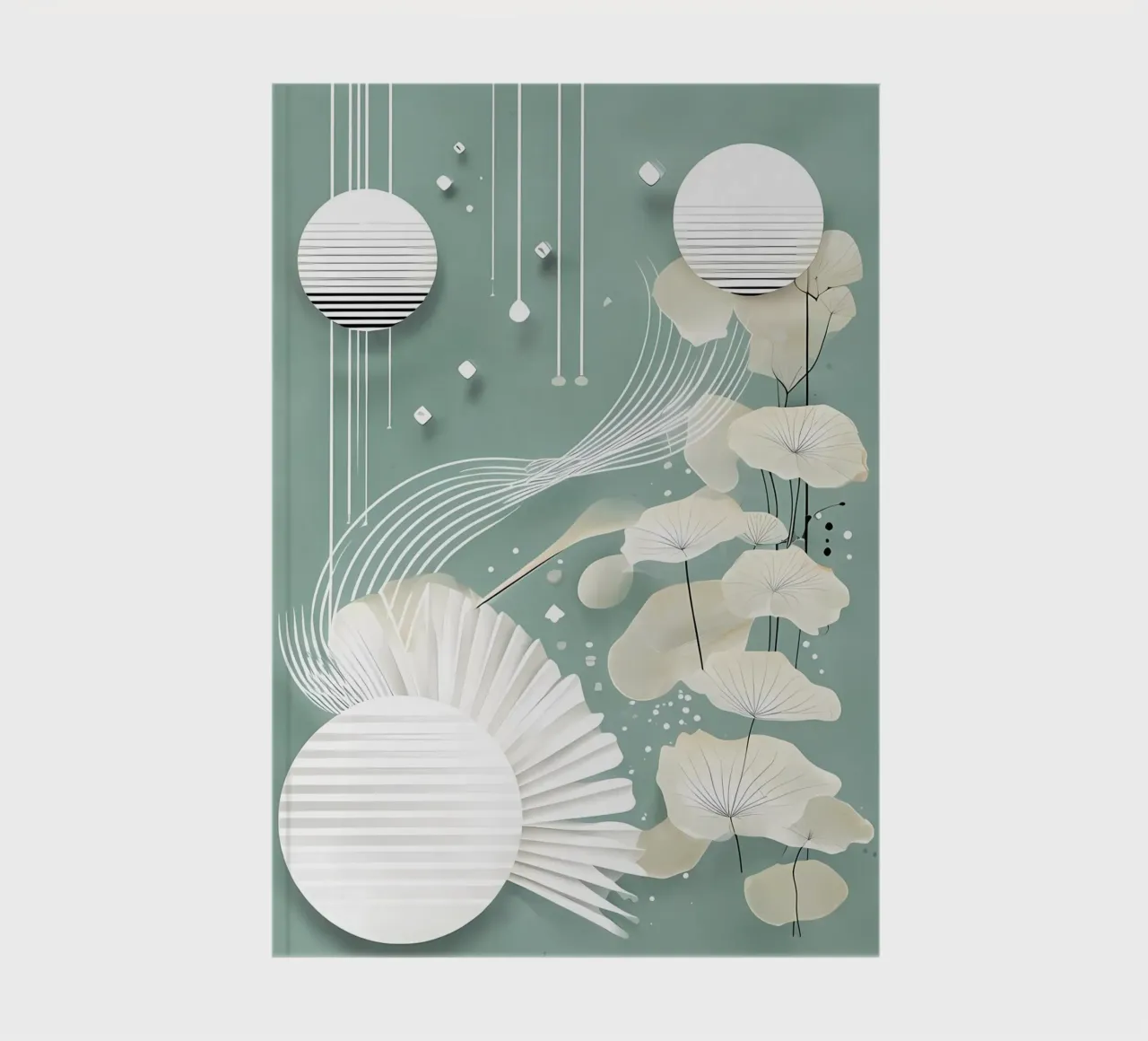 Tranquil Flow notebook by Artistic-shop