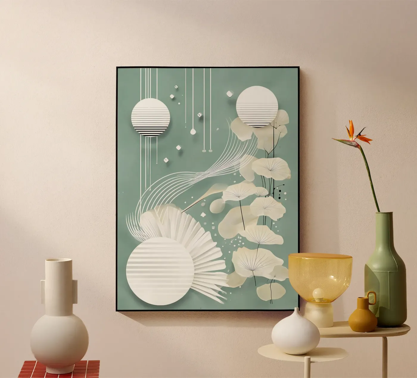 Tranquil Flow Acryl-Glas von Artistic-shop