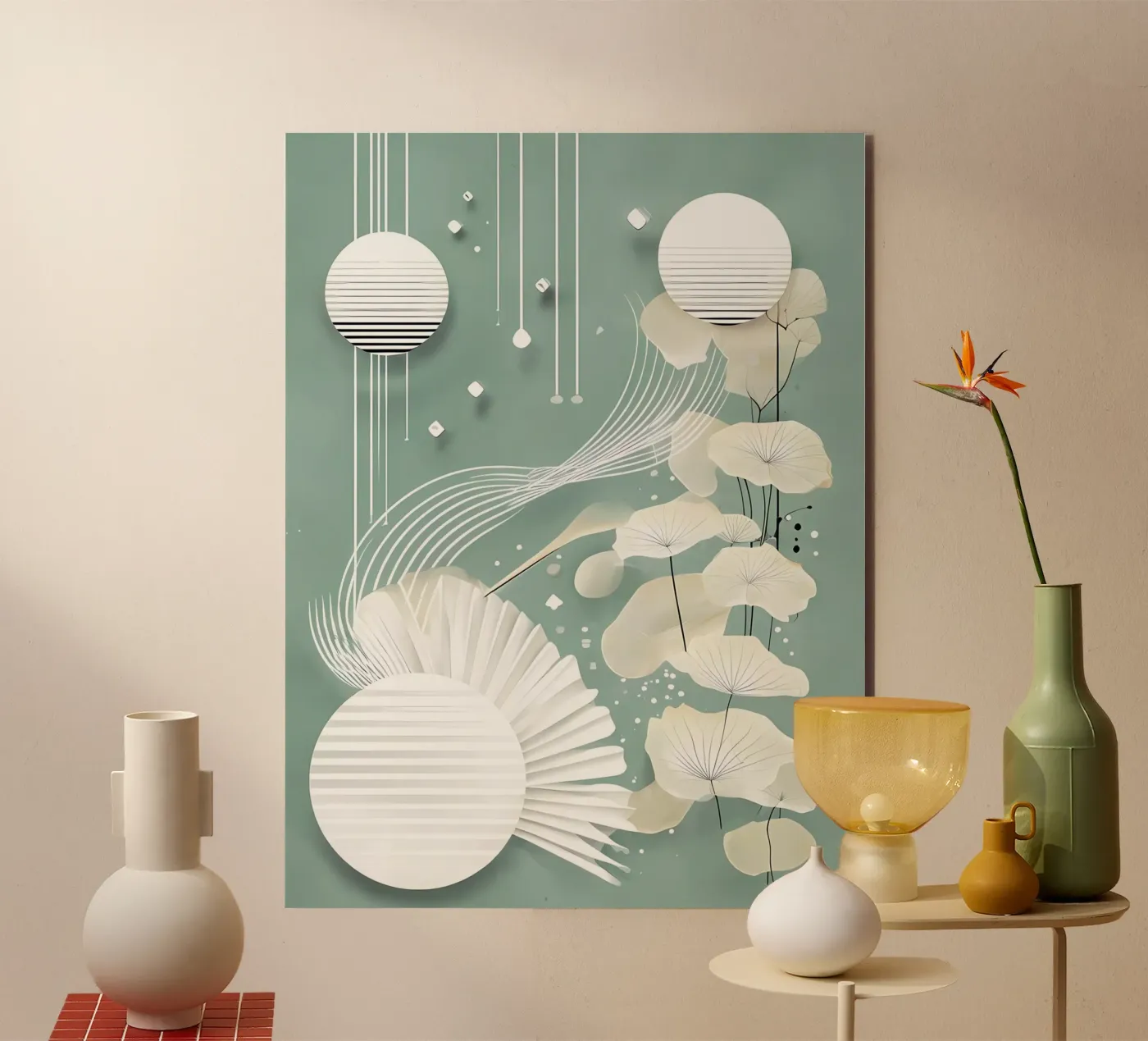 Tranquil Flow forex plate by Artistic-shop
