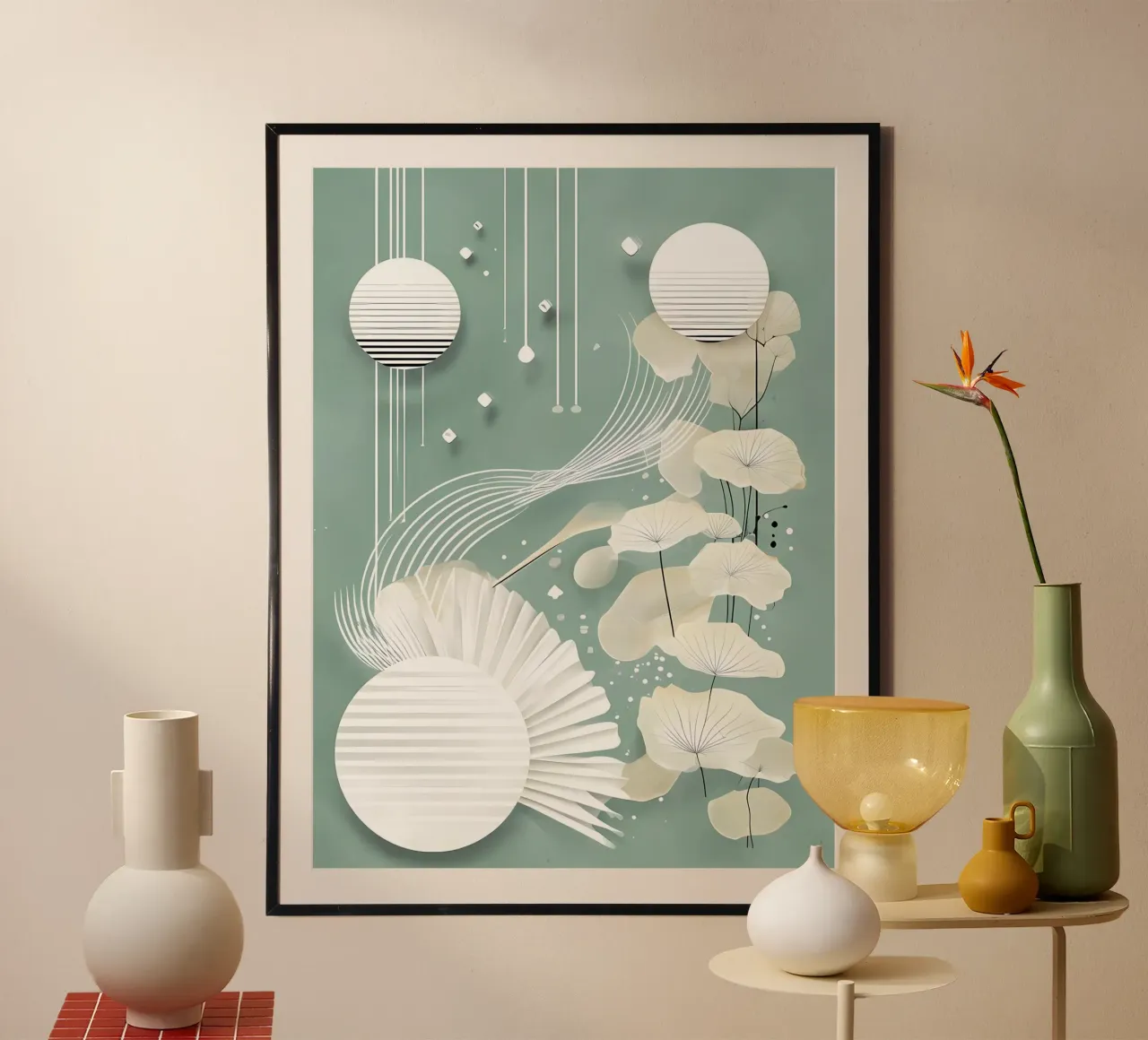 Flusso tranquillo poster da Artistic-shop