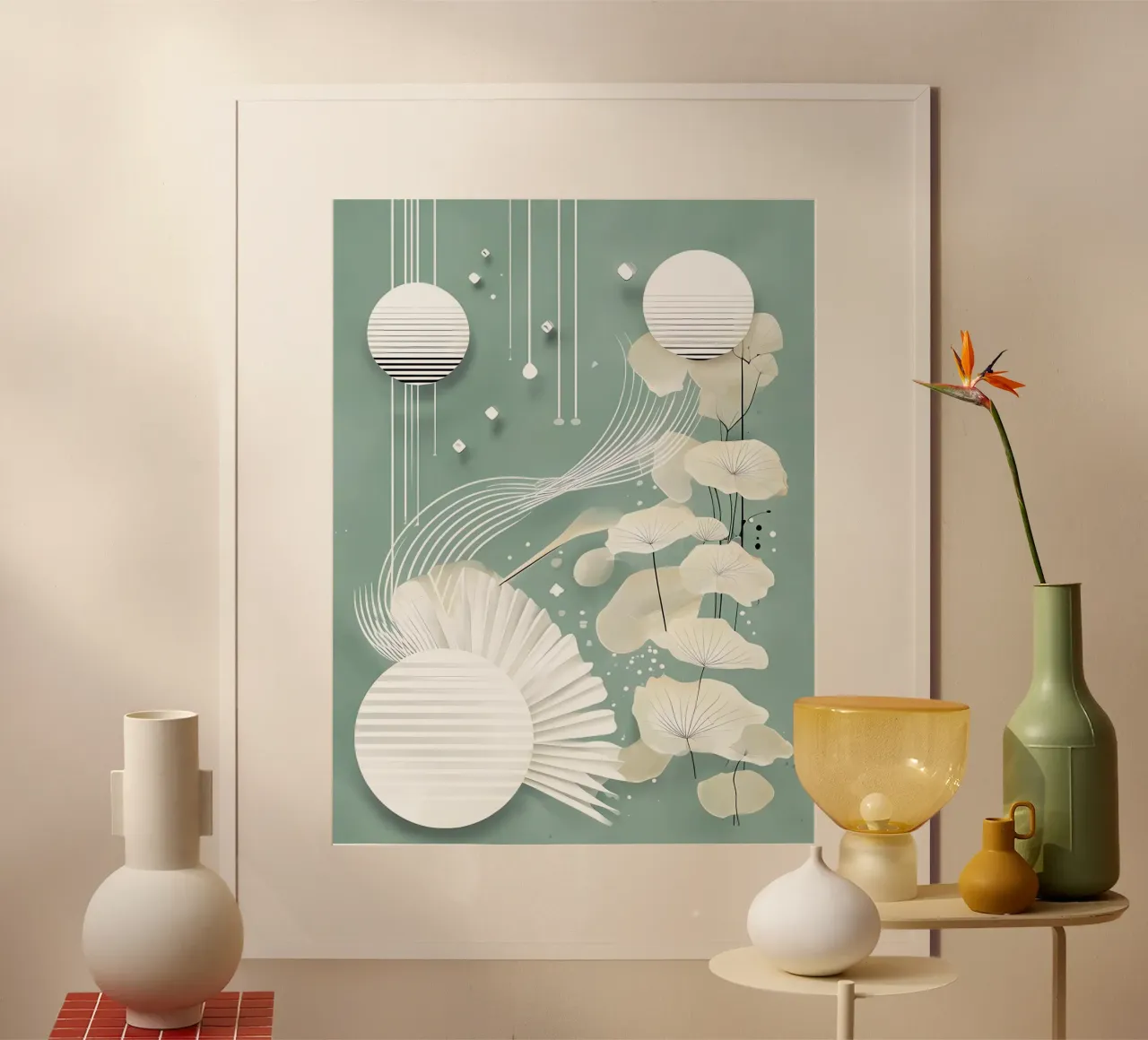 Flusso tranquillo poster da Artistic-shop