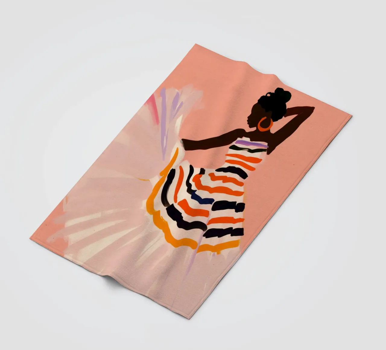 Dancing Amita No 2 coperta in pile da treechild