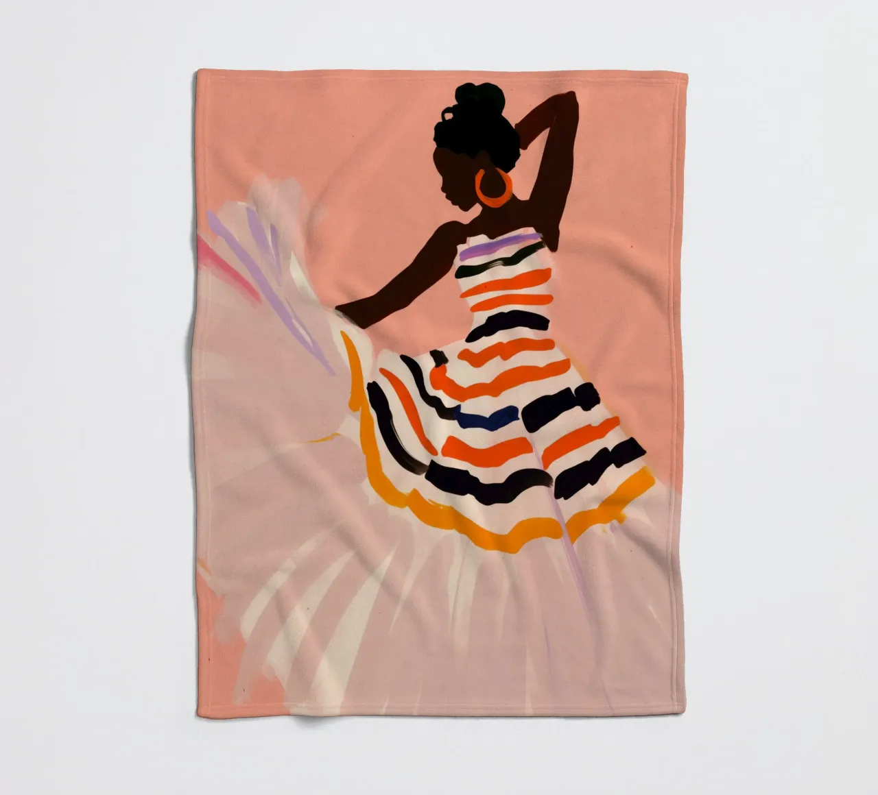 Dancing Amita No 2 coperta in pile da treechild
