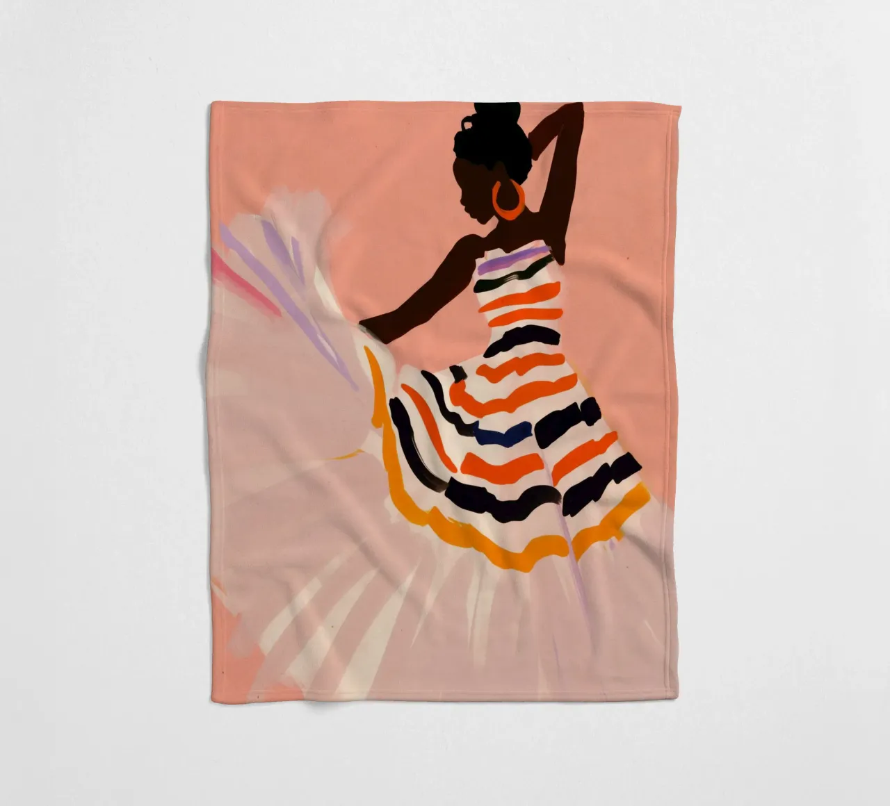 Dancing Amita No 2 coperta in pile da treechild