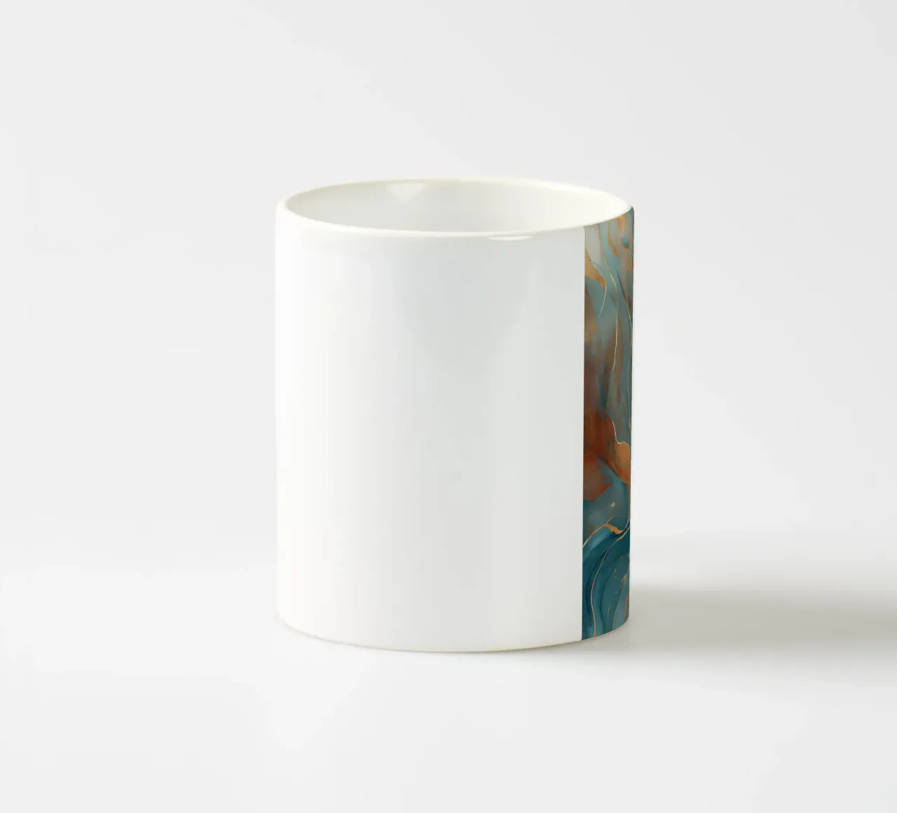 Fiore d'oro tazza in ceramica da Artistic-shop