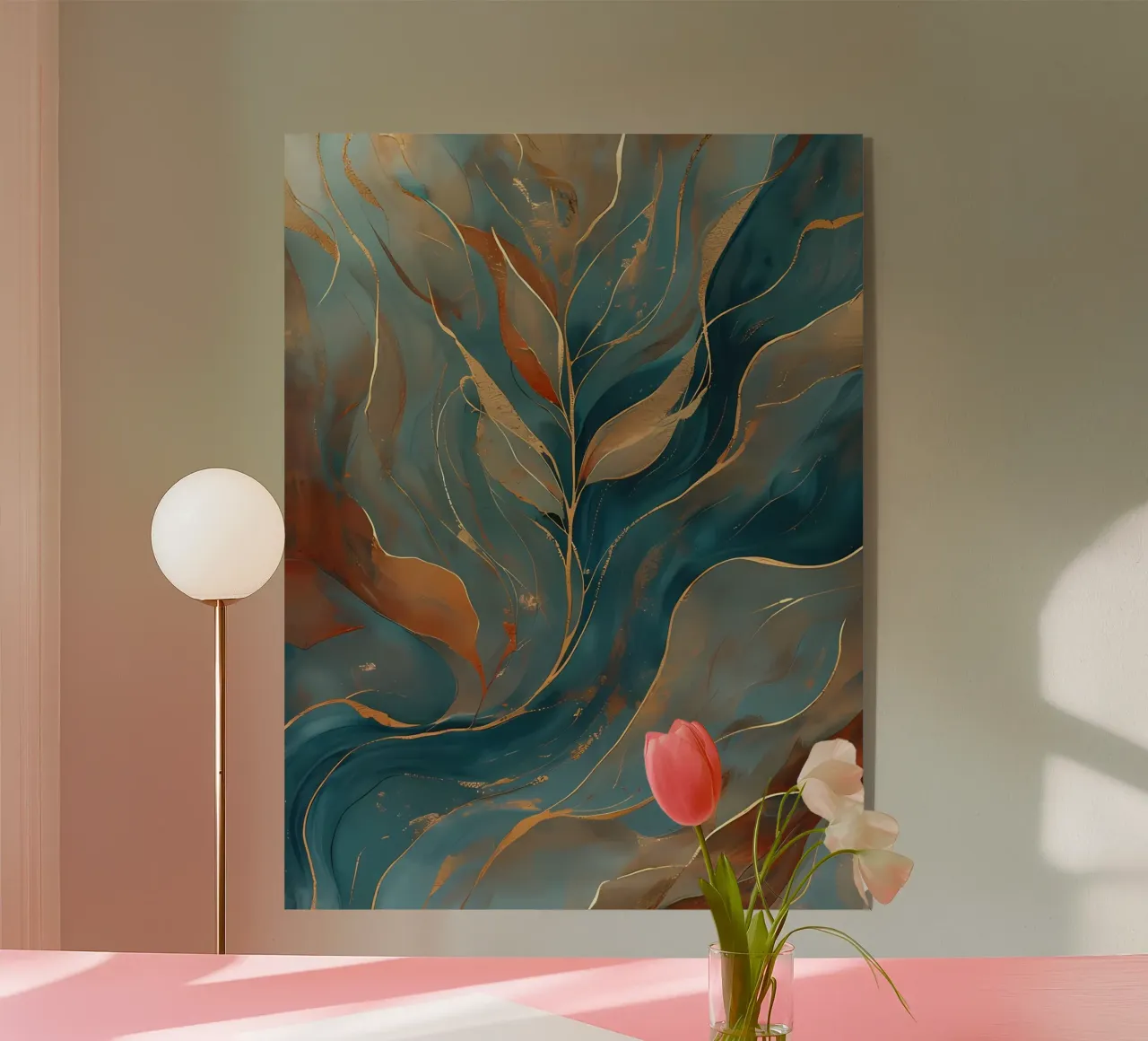 Fiore d'oro product.type.acrylglas common.byCreator Artistic-shop