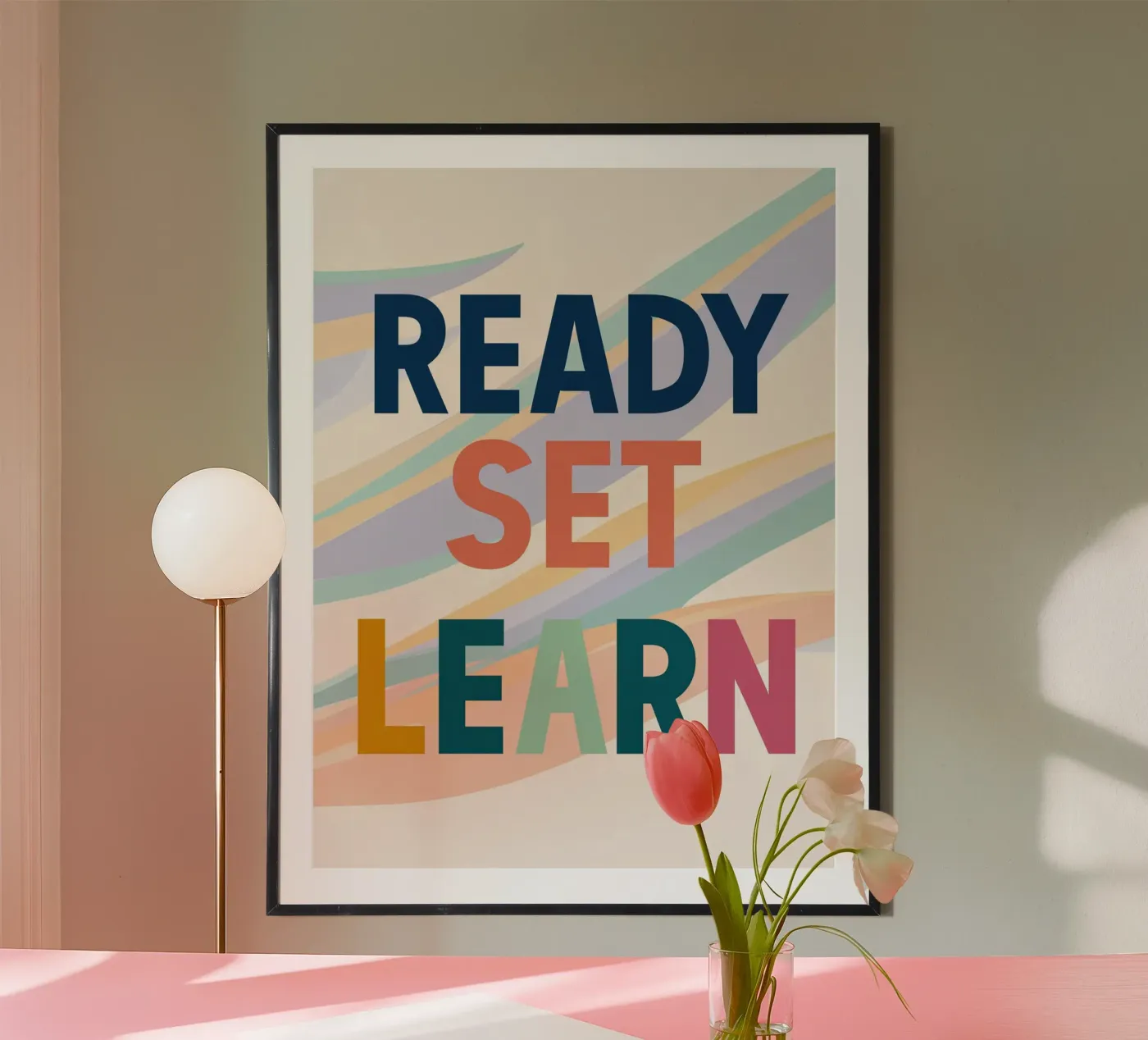 Ready Set Learn Poster von Lilo
