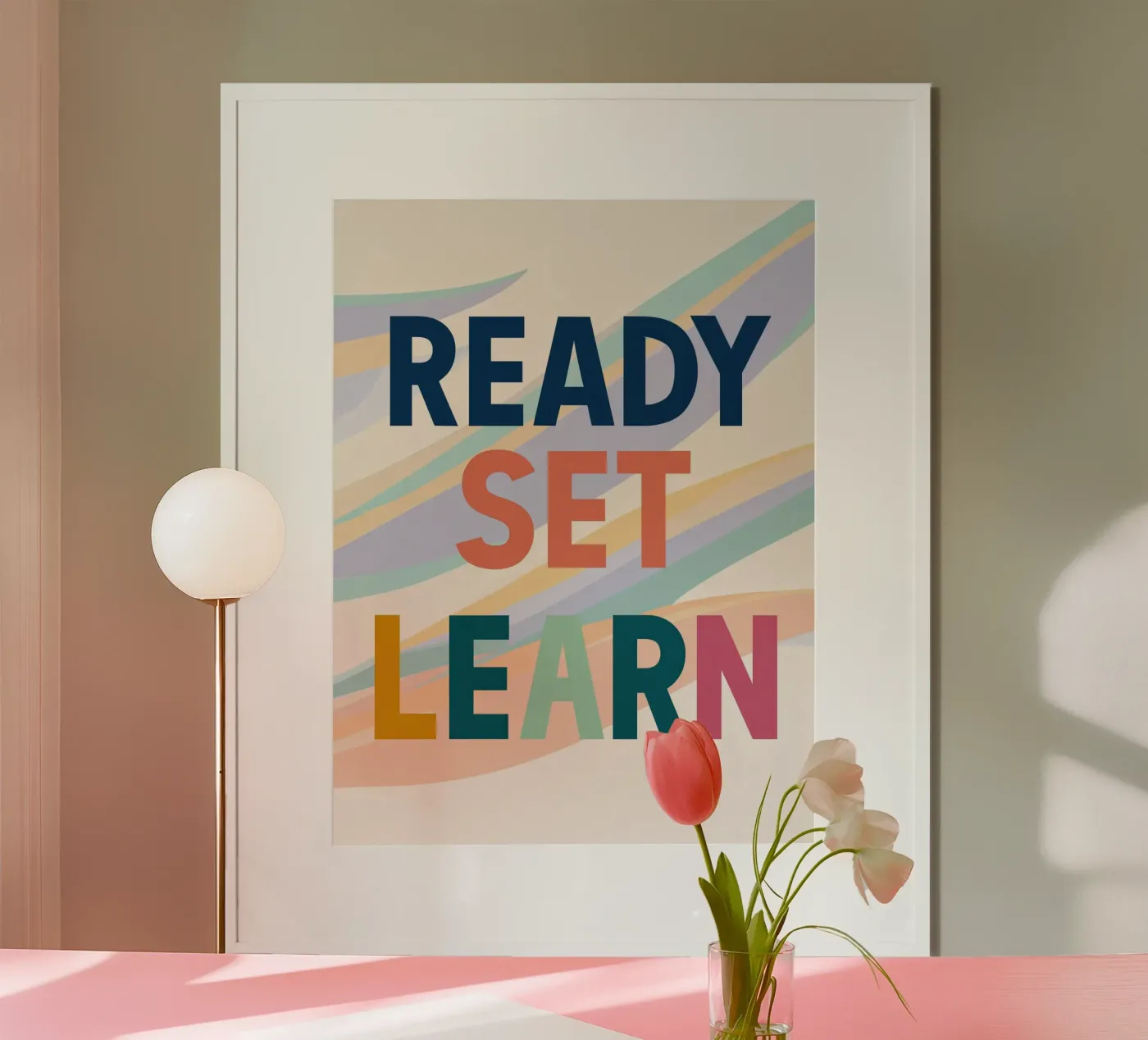Ready Set Learn Poster von Lilo