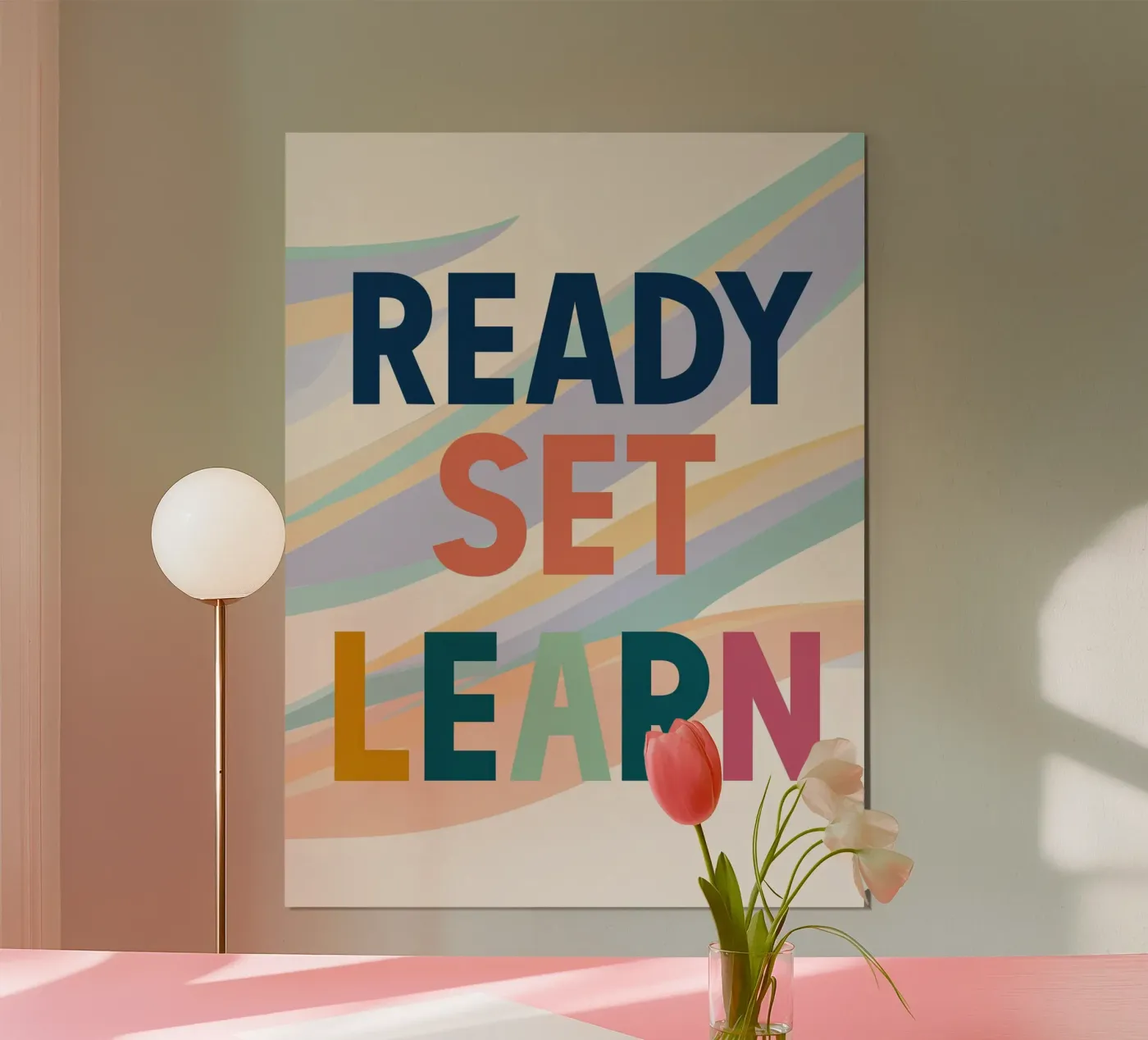 Ready Set Learn Poster von Lilo