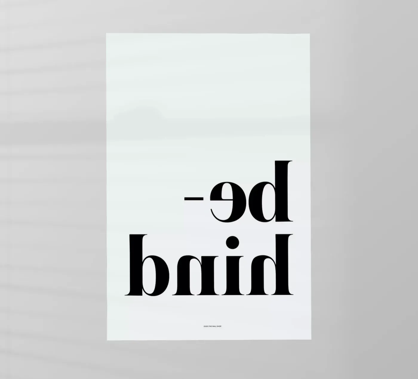 Behind pellicola backlit da The Wall Shop