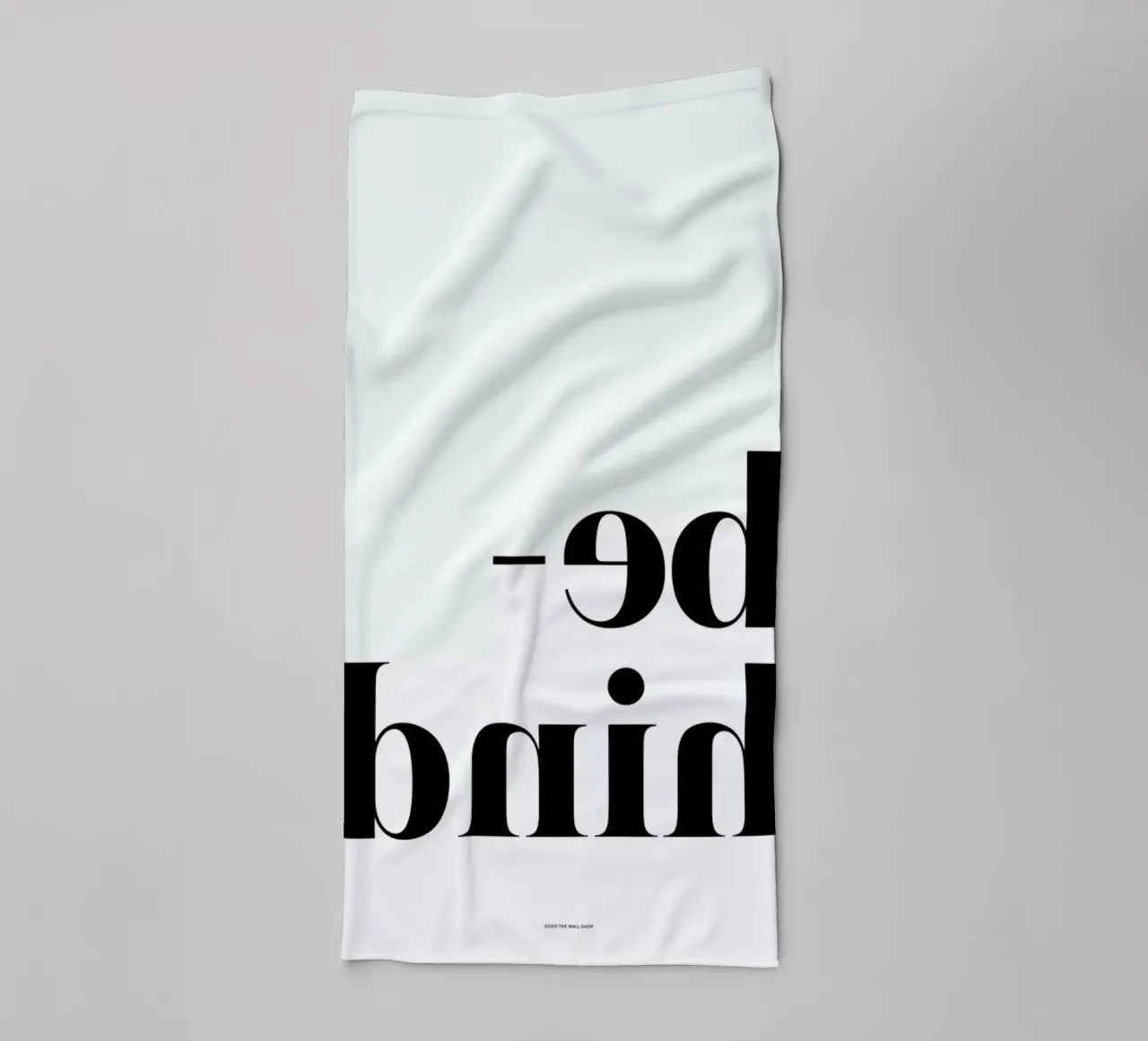 Behind towel by The Wall Shop