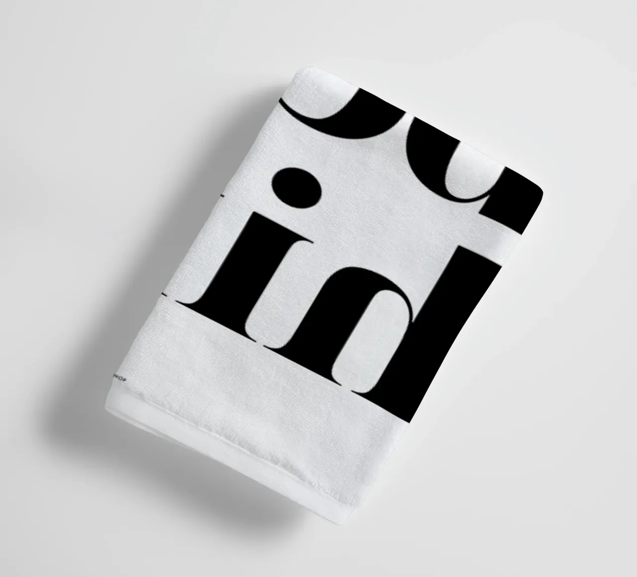 Behind towel by The Wall Shop