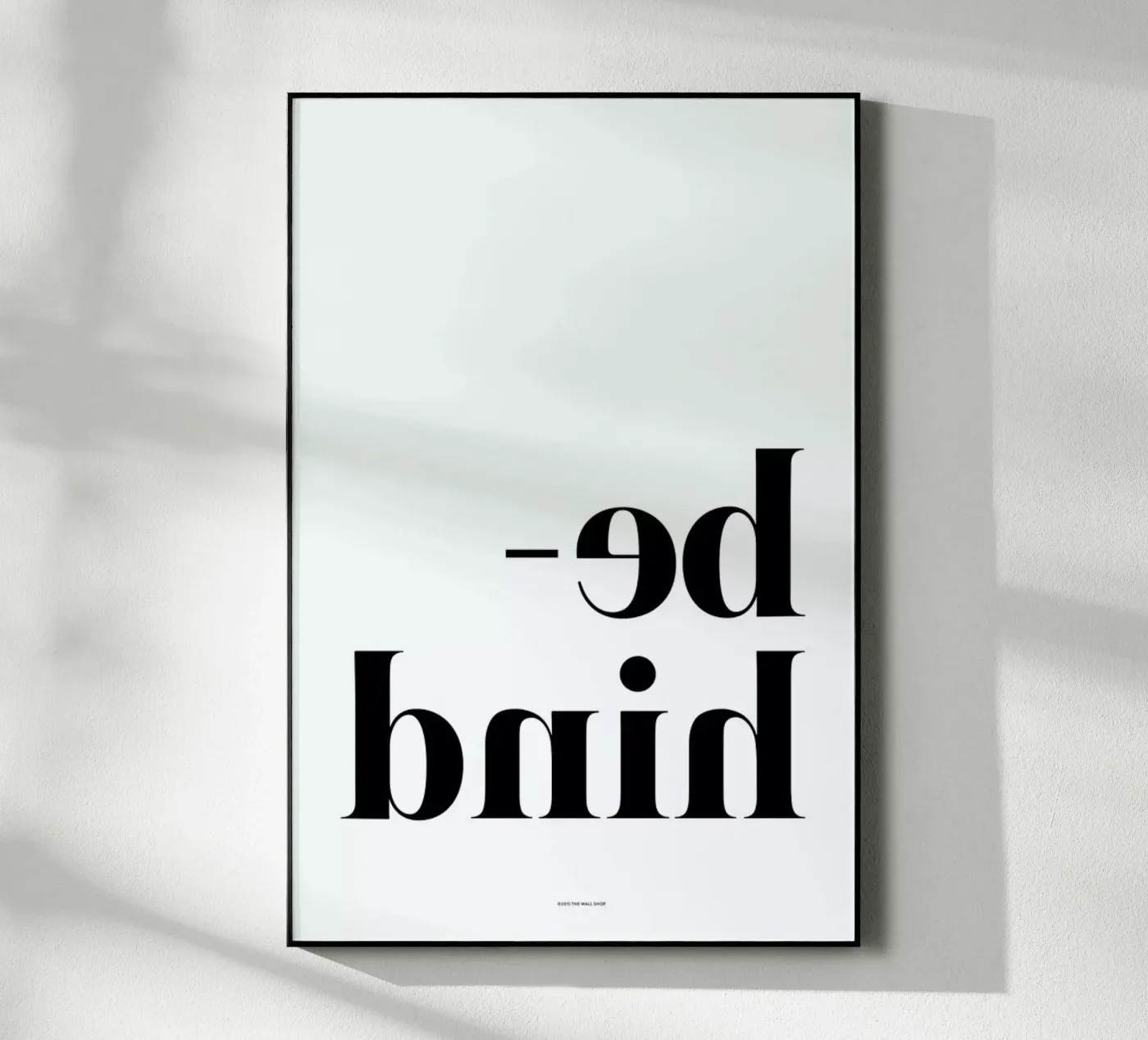 Behind plexiglass da The Wall Shop