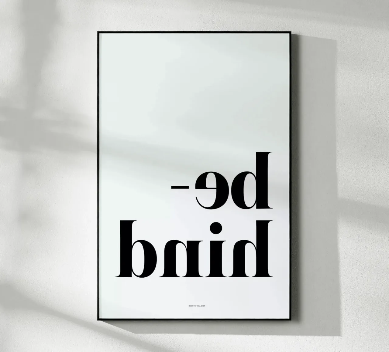 Behind plexiglass da The Wall Shop