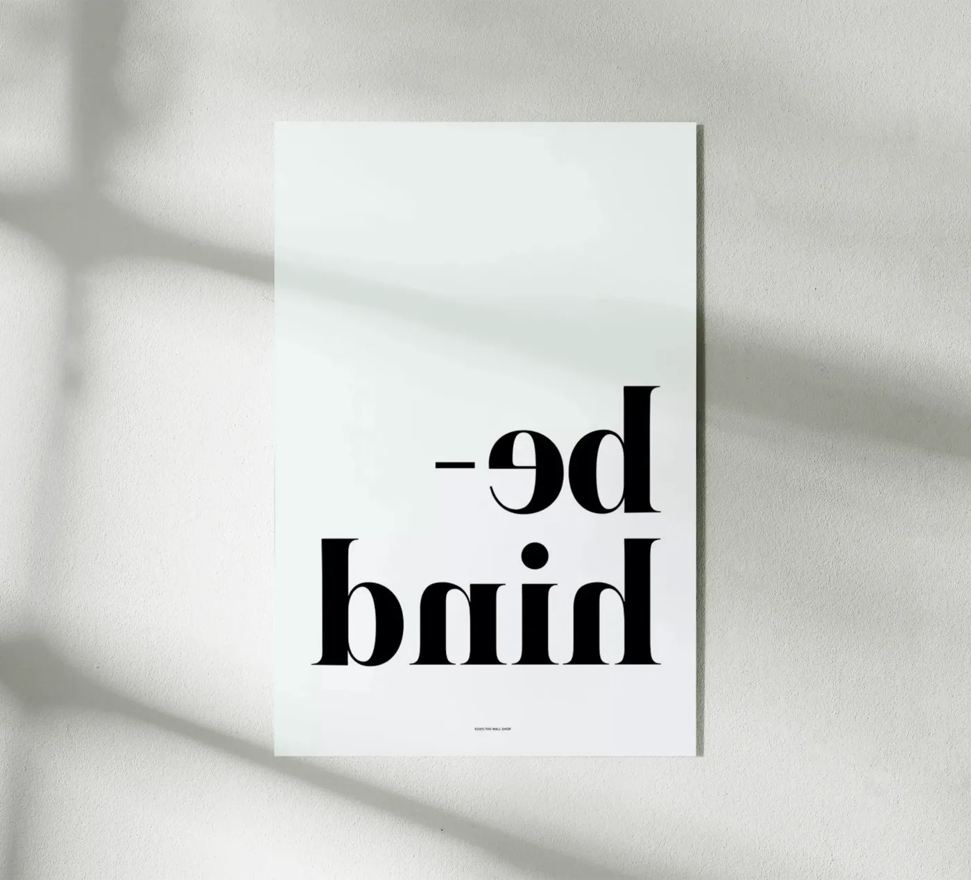 Behind acrylic glass by The Wall Shop