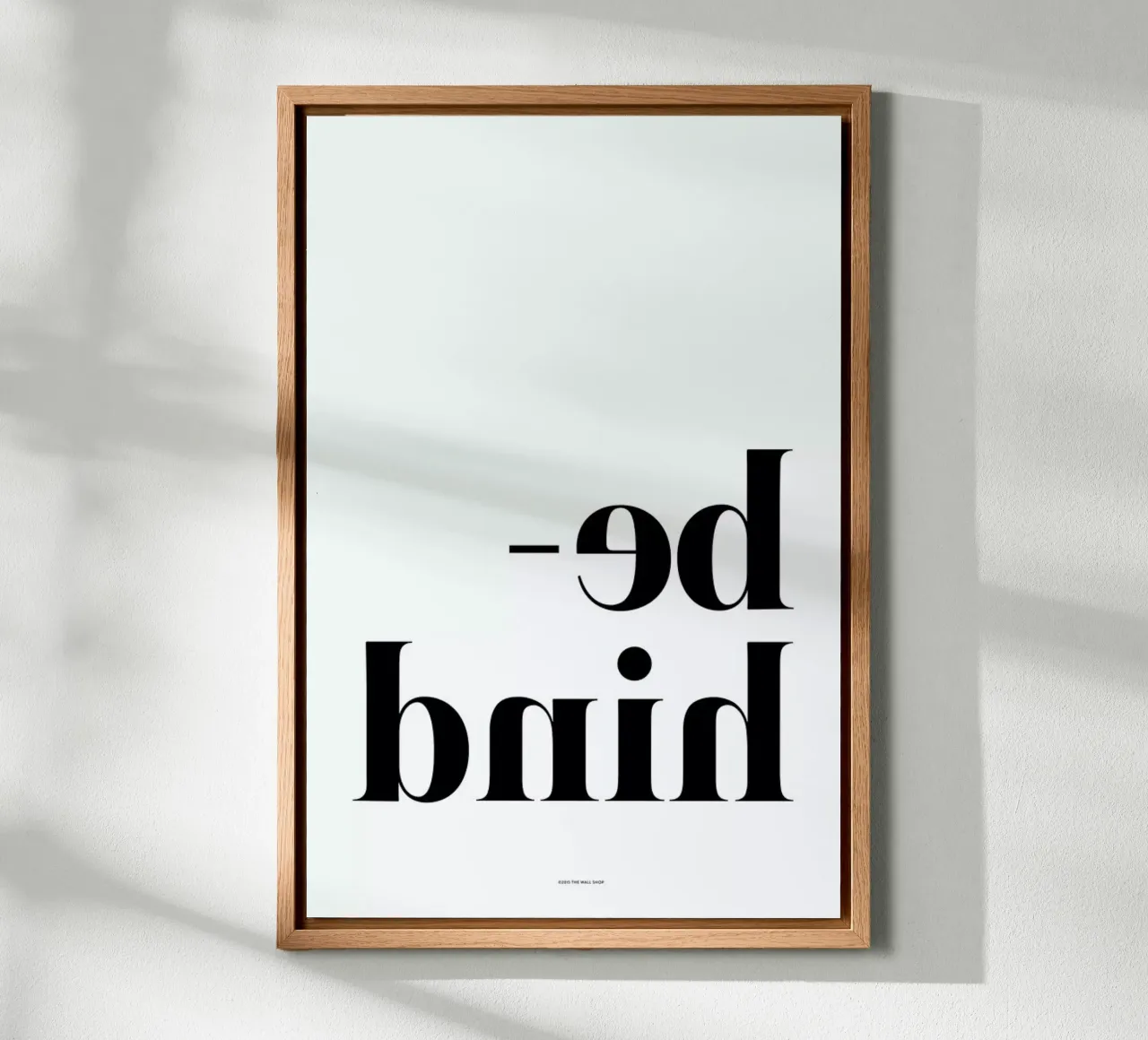 Behind canvas van The Wall Shop