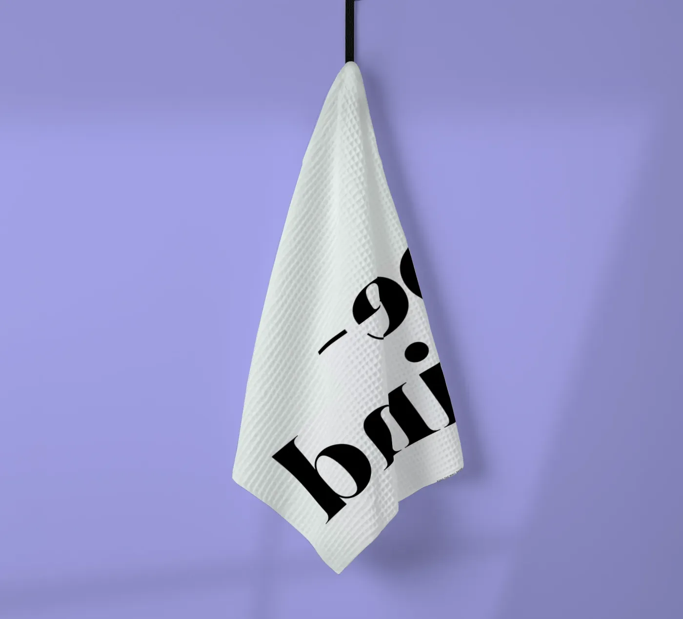 Behind Geschirrtuch von The Wall Shop