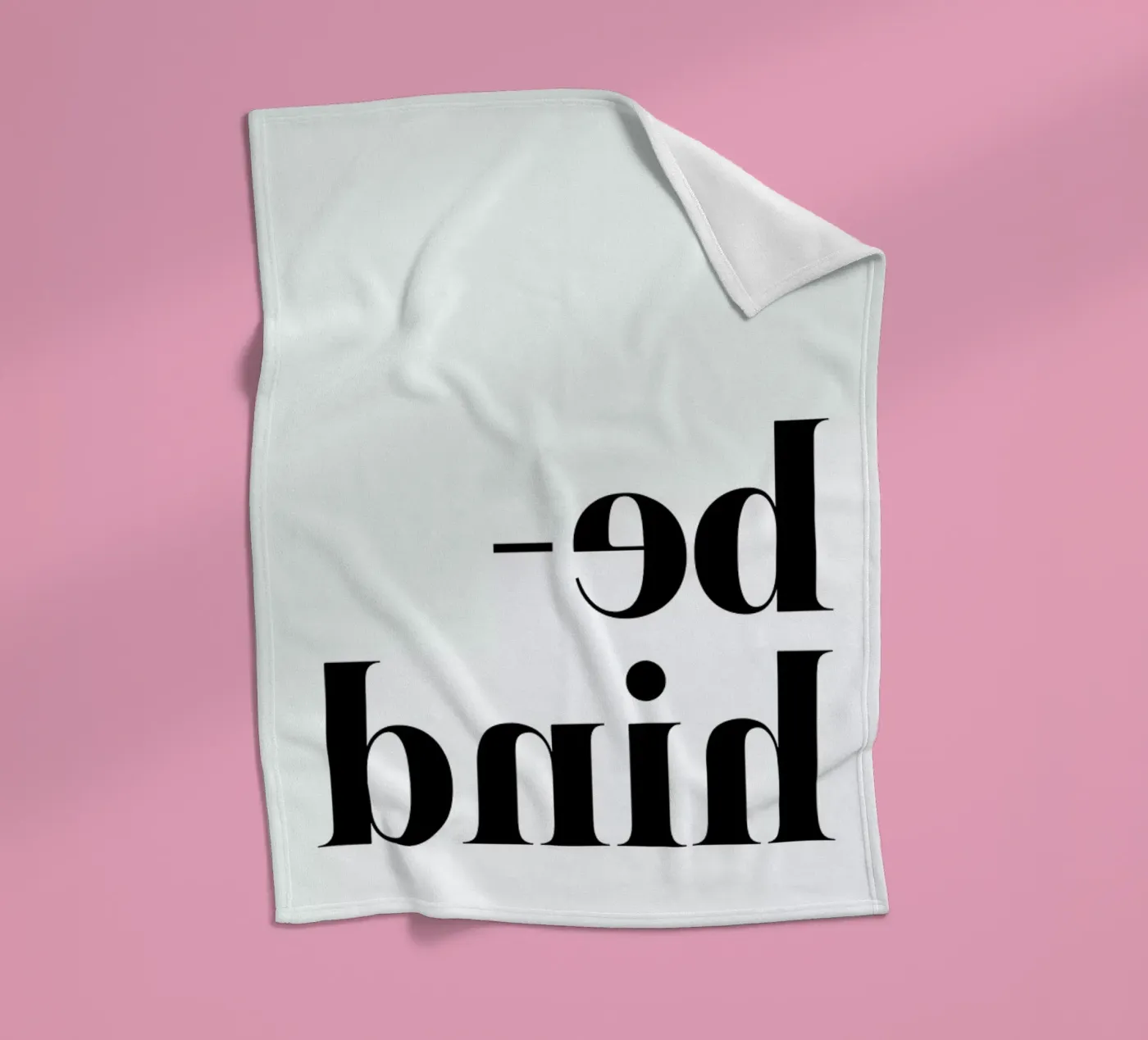 Behind Fleecedecke von The Wall Shop