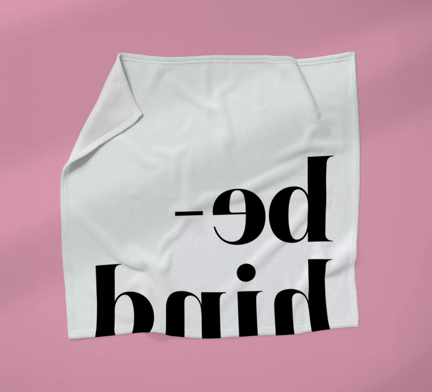 Behind Fleecedecke von The Wall Shop