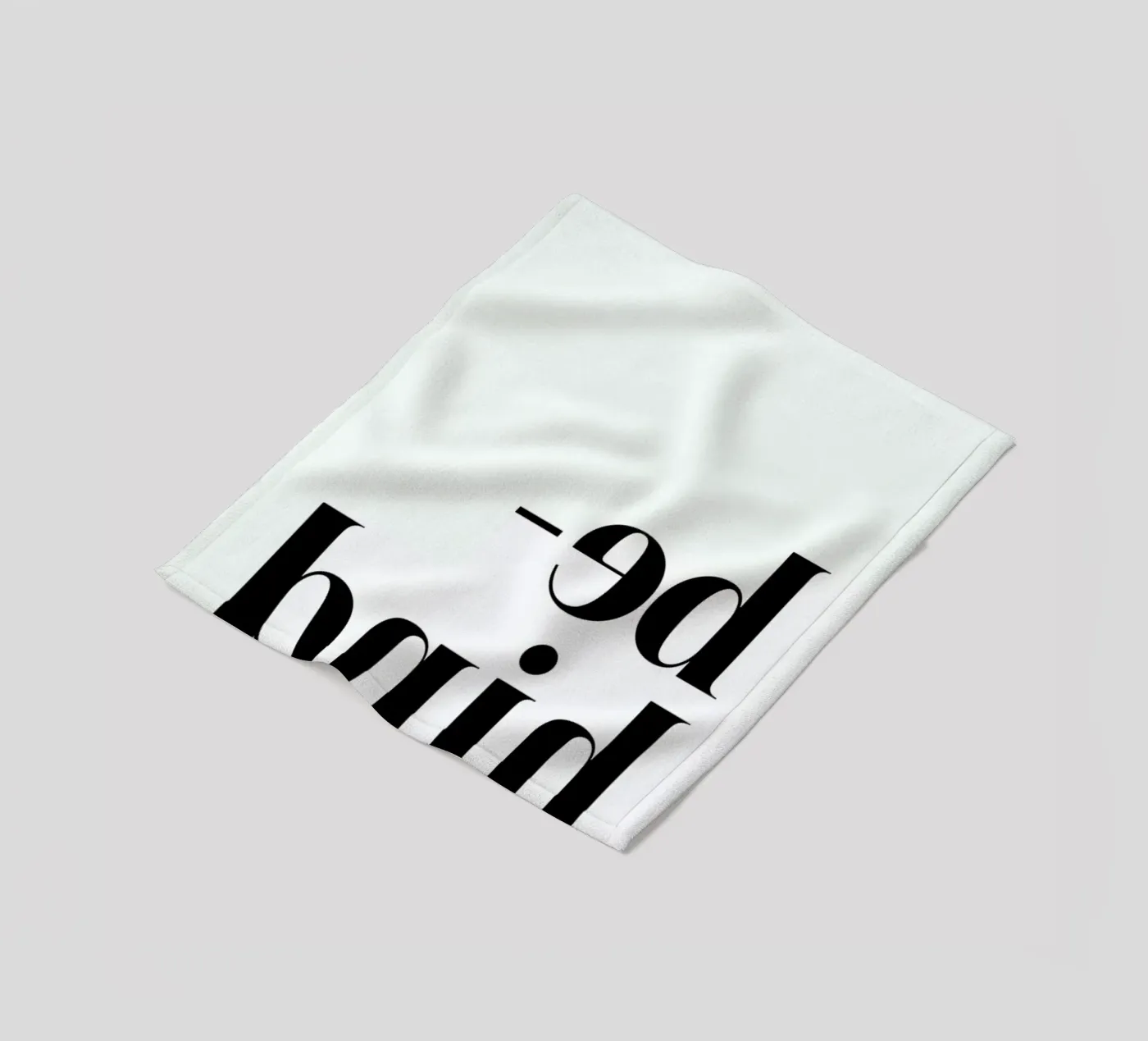 Behind Fleecedecke von The Wall Shop