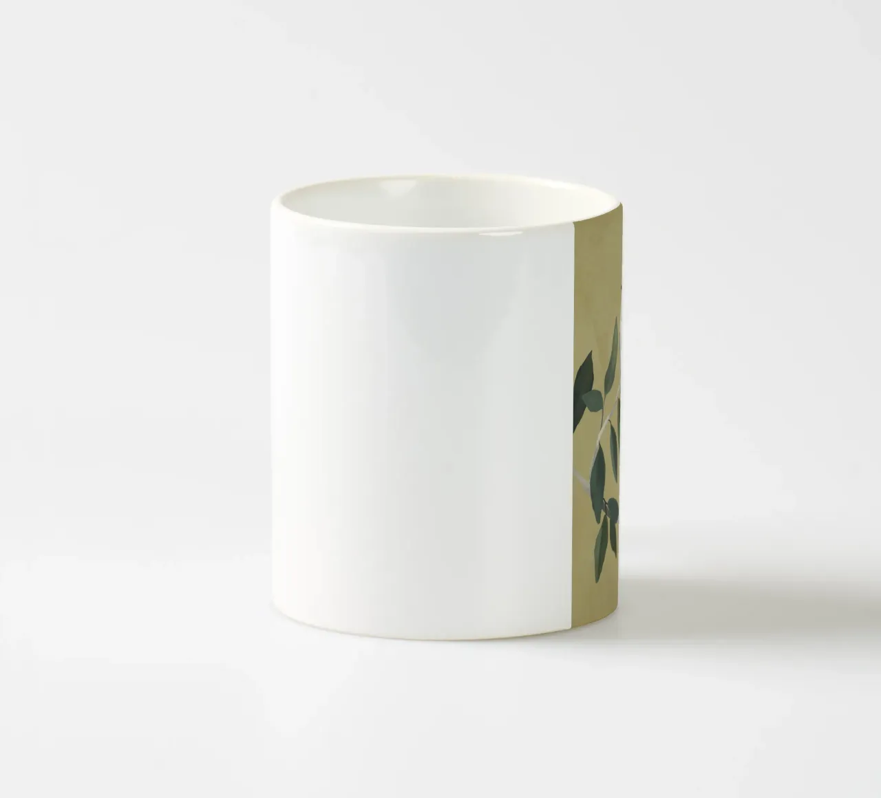 Uccelli minimalisti su un ramo tazza in ceramica da ThingDesign