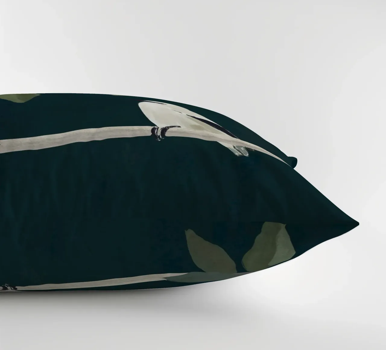 Minimalist Birds On Branch 2 decorative cushion by ThingDesign