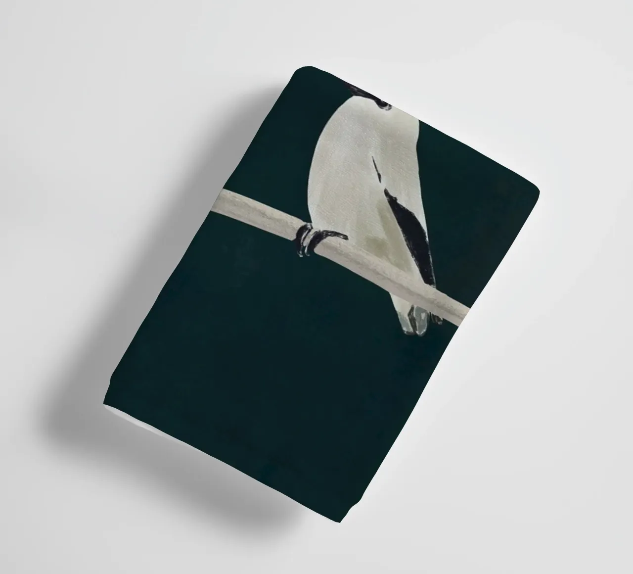 Minimalist Birds On Branch 2 towel by ThingDesign