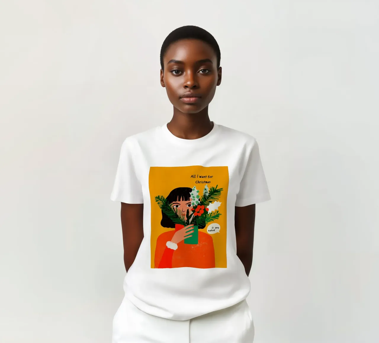 All I Want For Christmas t-shirt da treechild