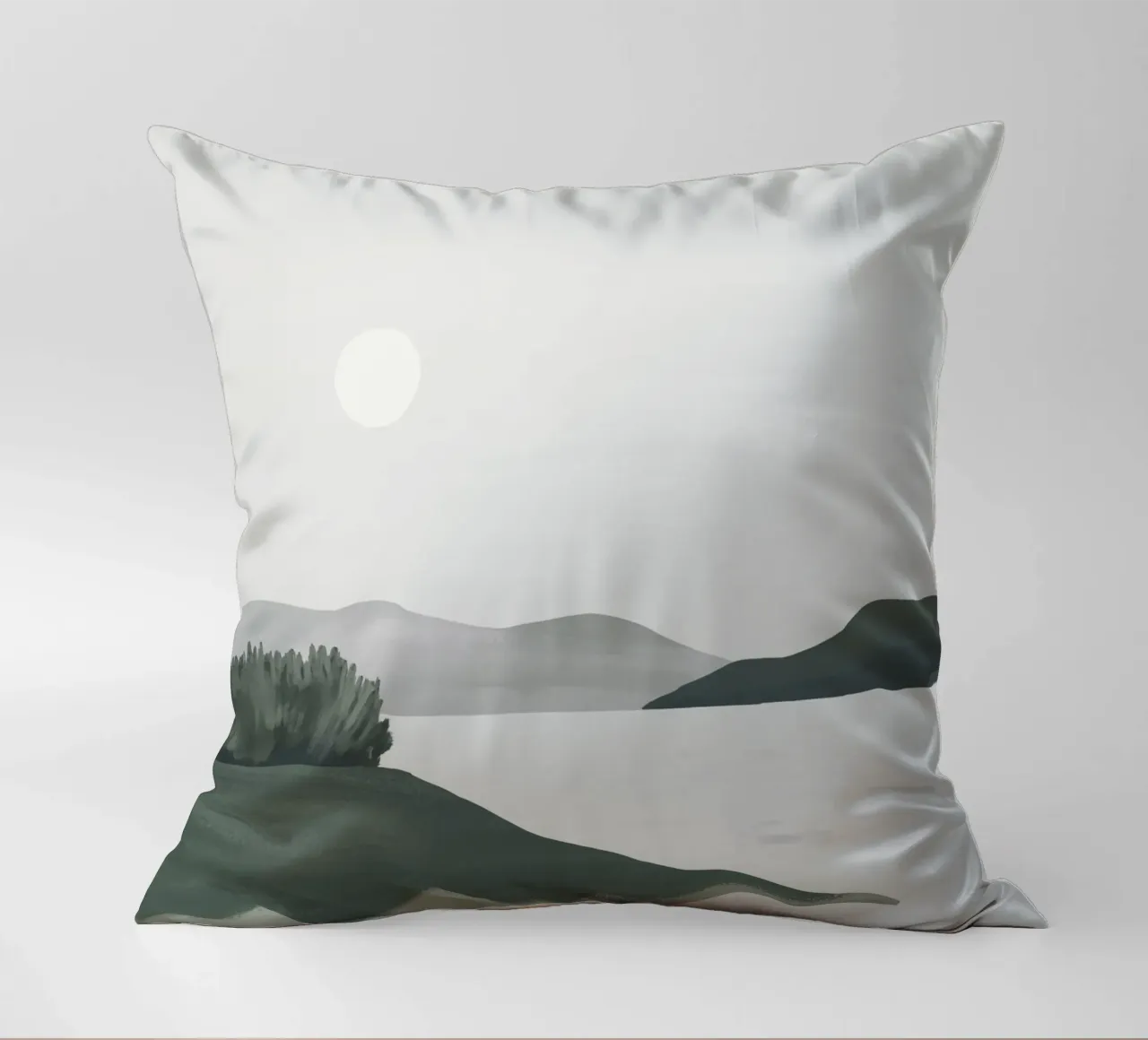 Paesaggio minimalista cuscino da ThingDesign