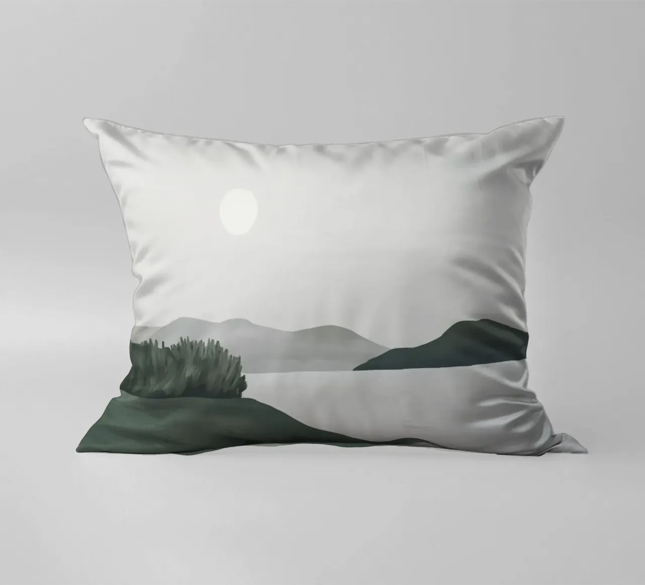 Paesaggio minimalista cuscino da ThingDesign