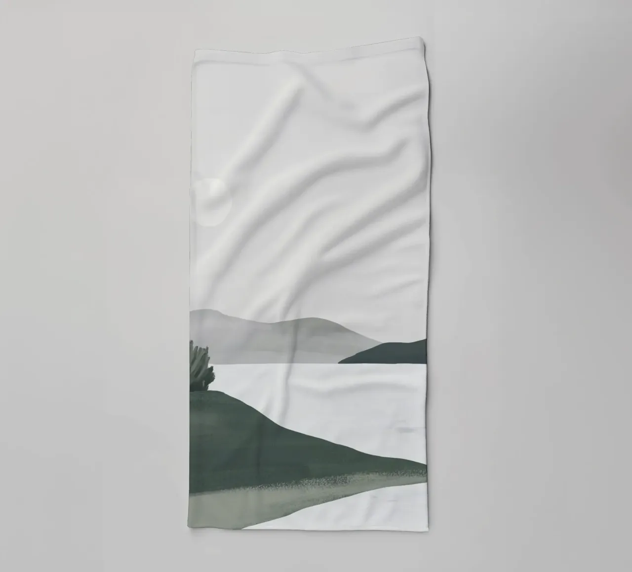 Minimalist Landscape towel by ThingDesign