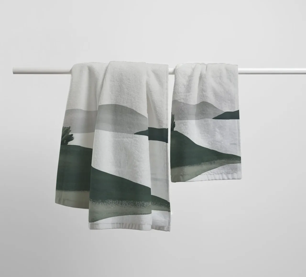 Minimalist Landscape towel by ThingDesign