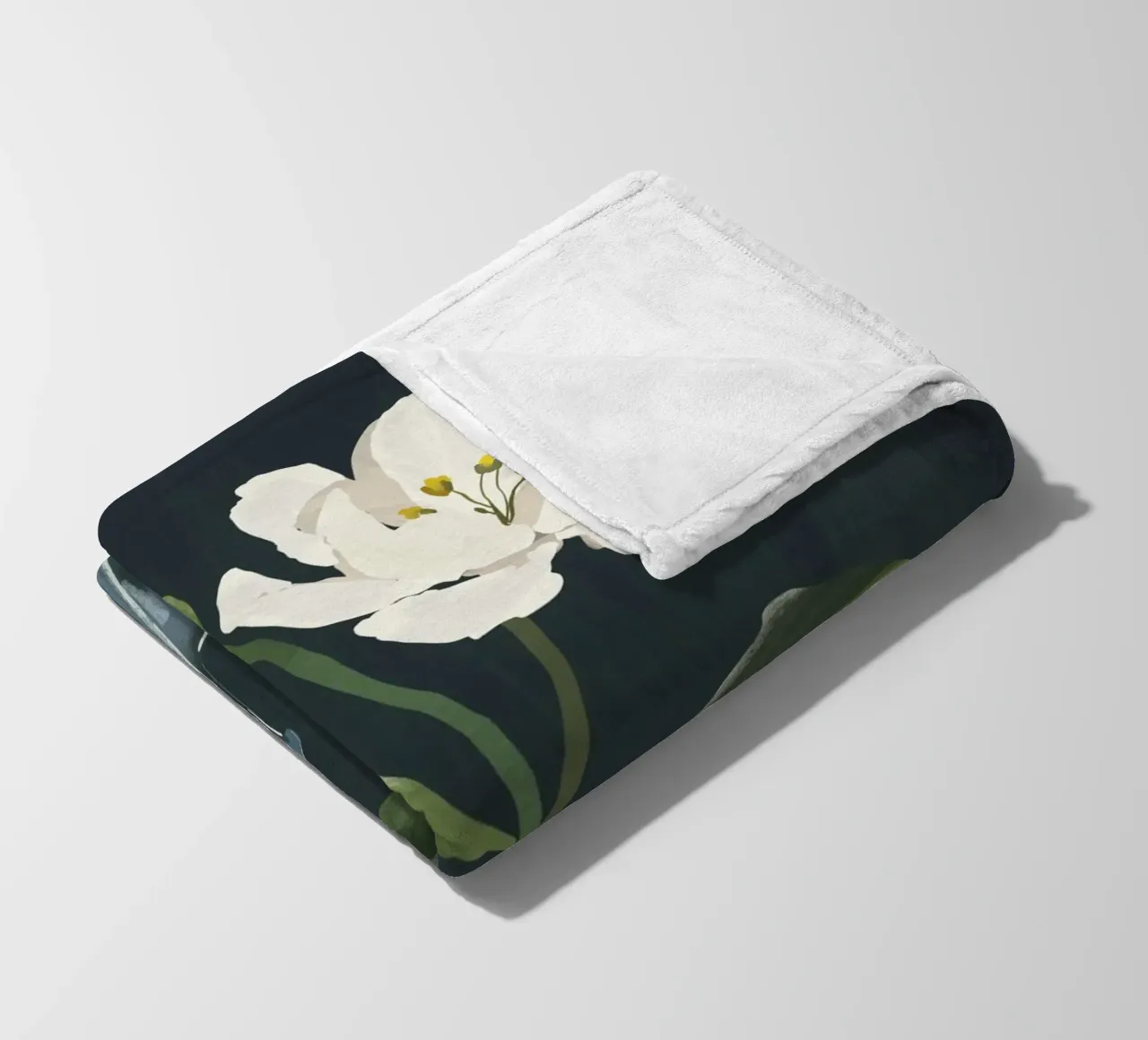 Un fiore in un vaso coperta in pile da ThingDesign