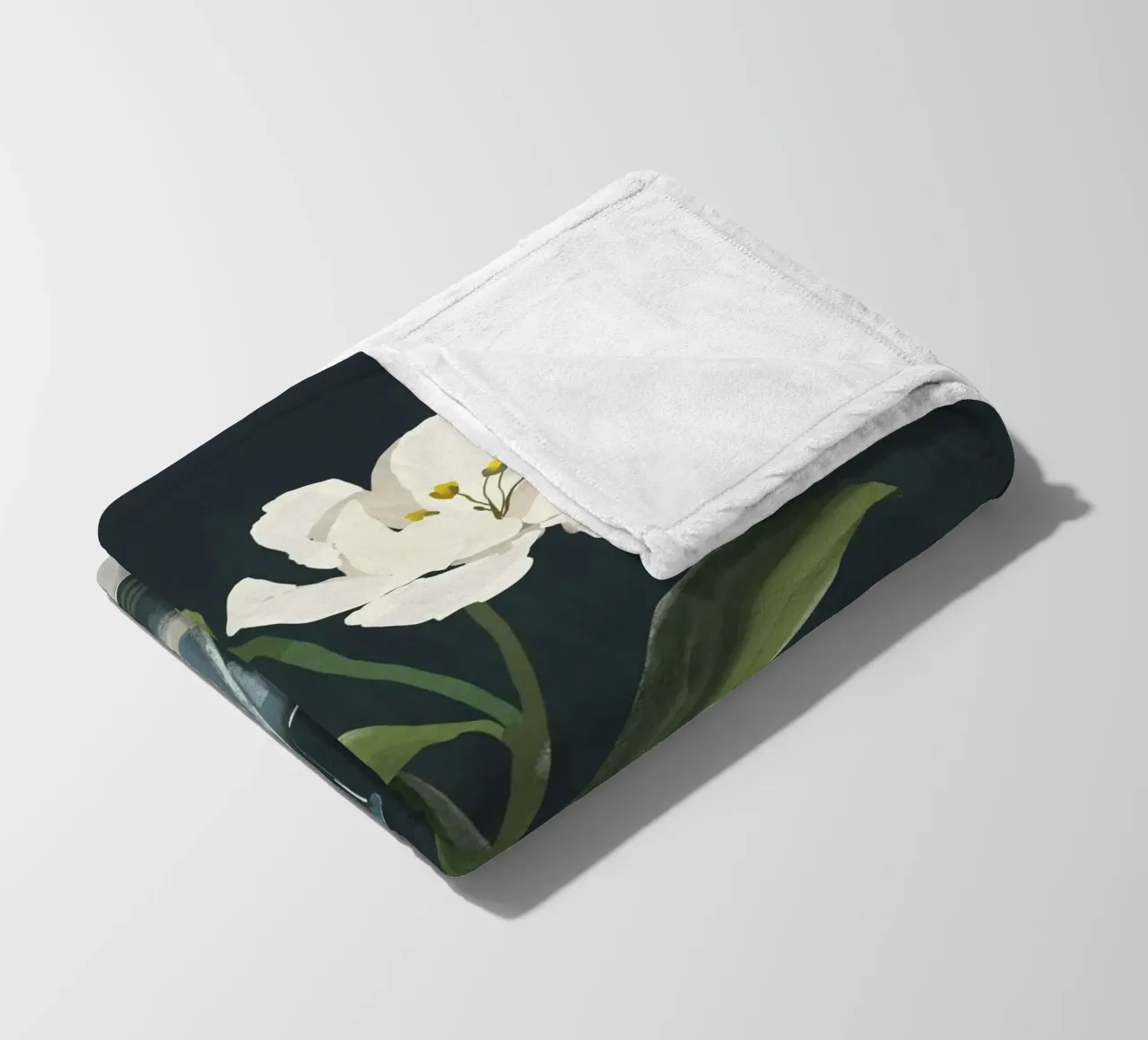 Un fiore in un vaso coperta in pile da ThingDesign