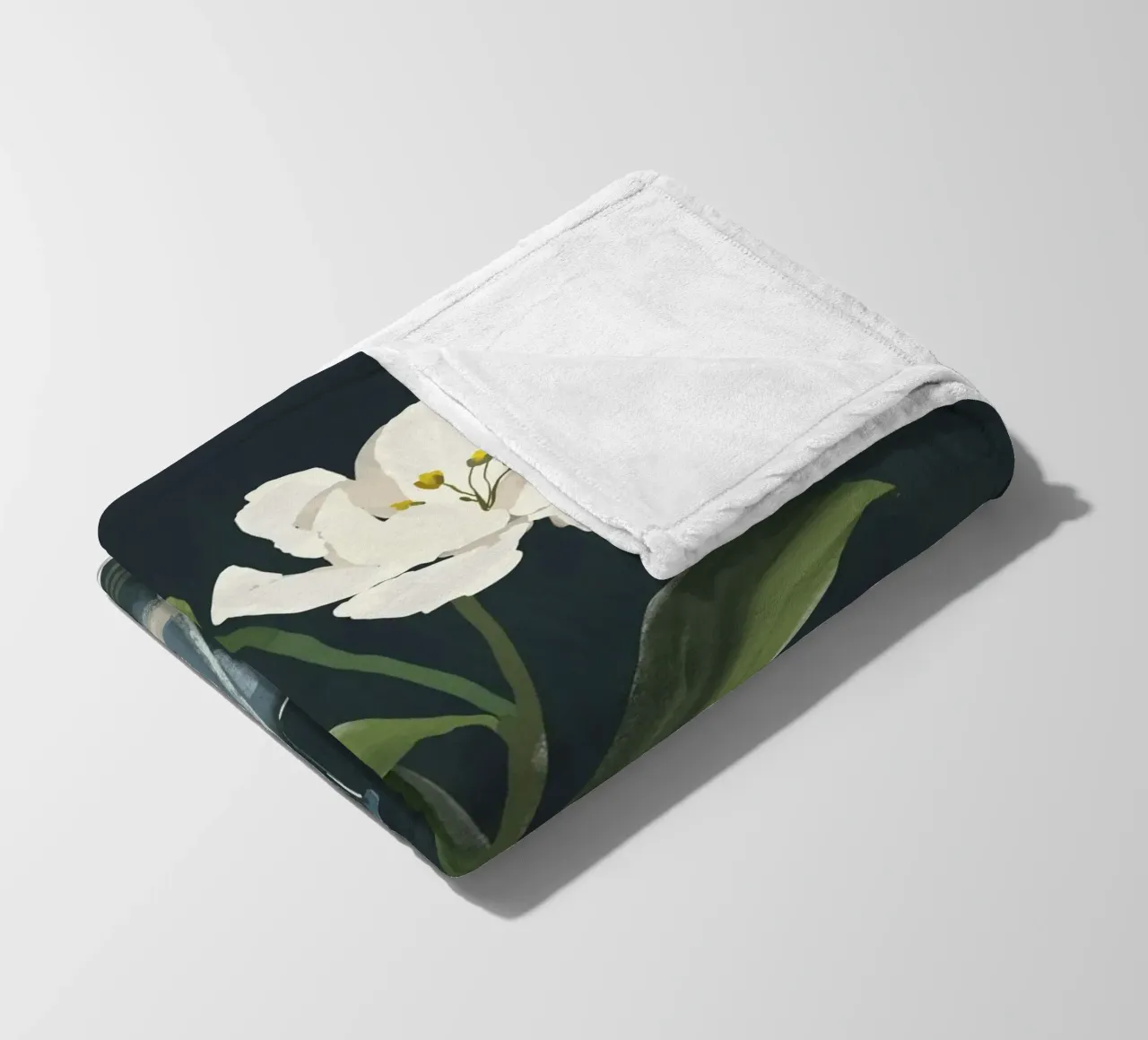 Un fiore in un vaso coperta in pile da ThingDesign