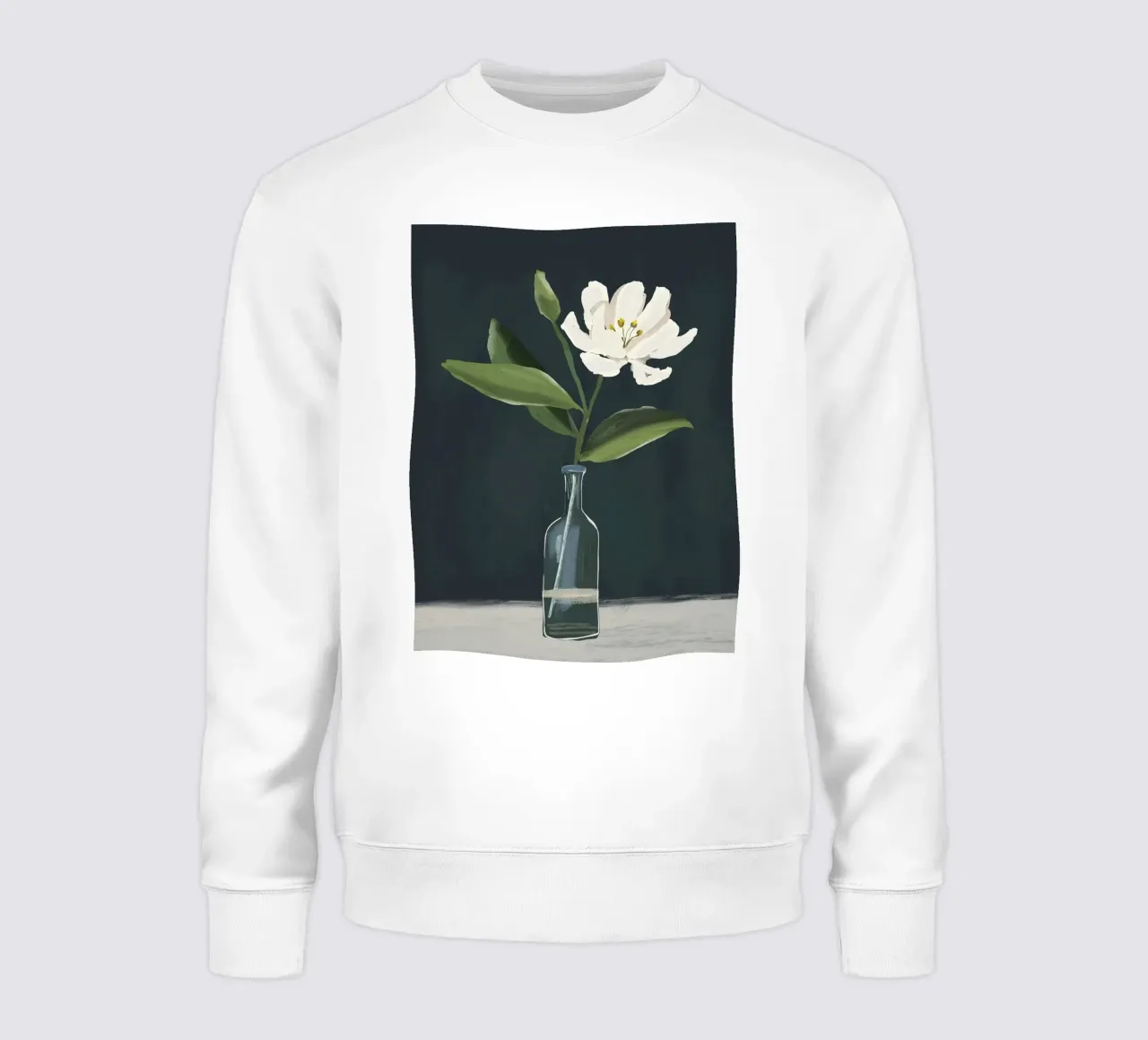 Un fiore in un vaso felpa da ThingDesign