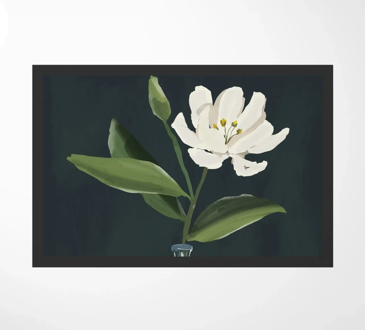 Un fiore in un vaso zerbino da ThingDesign