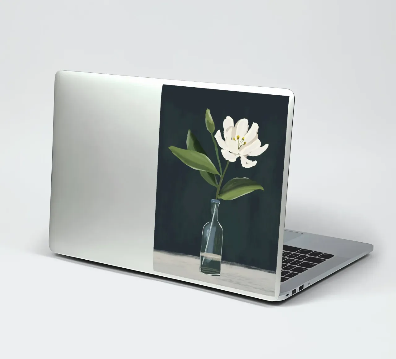 Une fleur dans un vase autocollant de ThingDesign