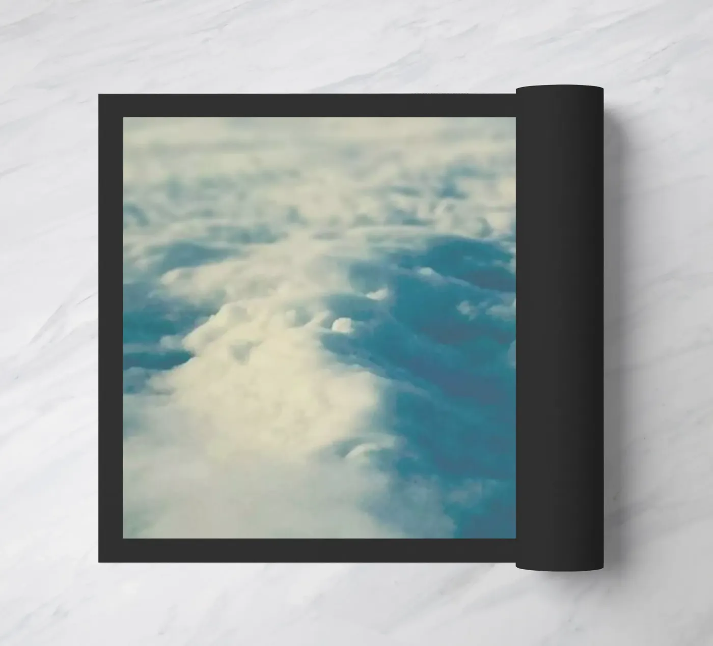 Cloud Sea Fußmatte von Leah Flores