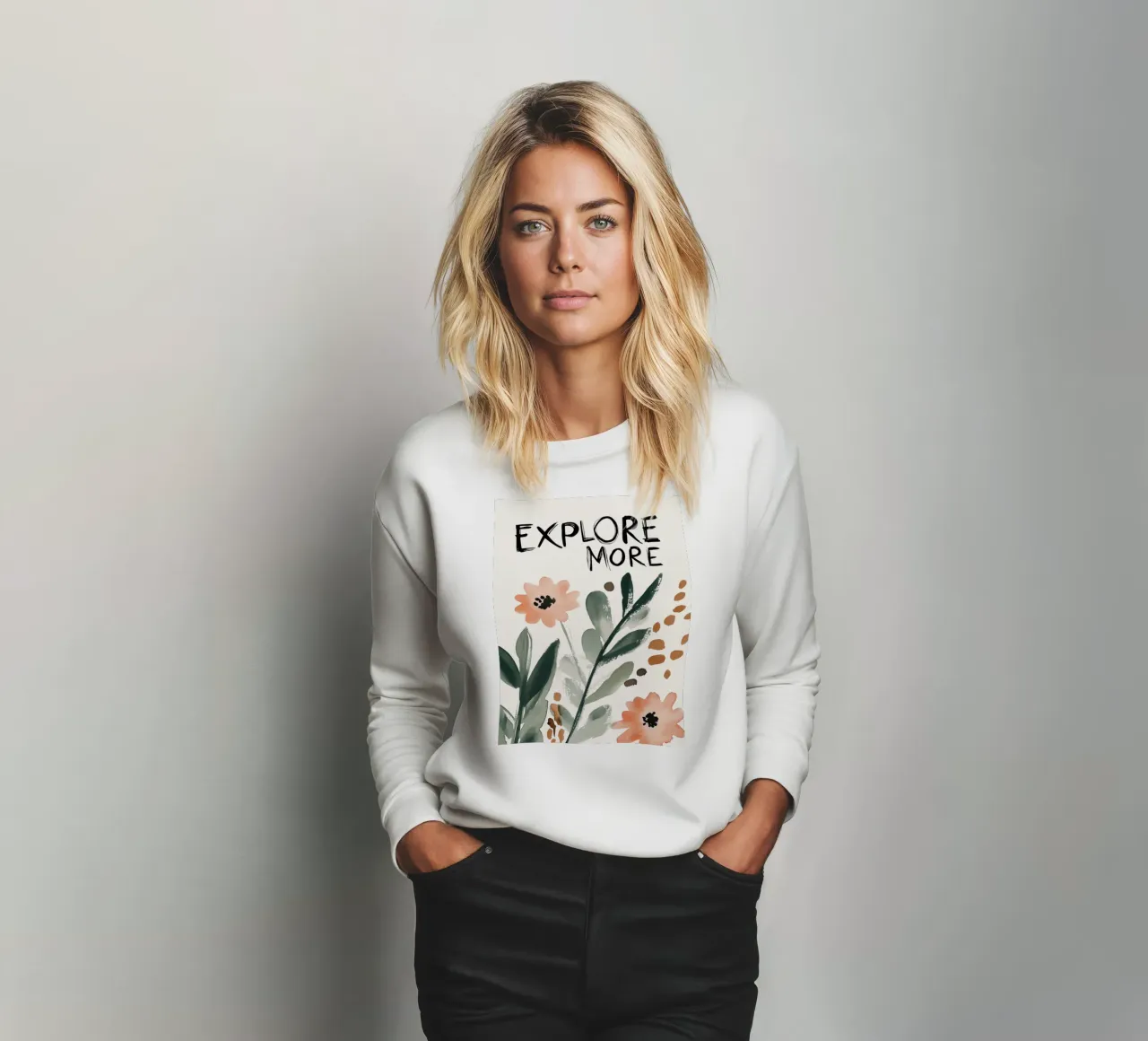 Explore More felpa da treechild