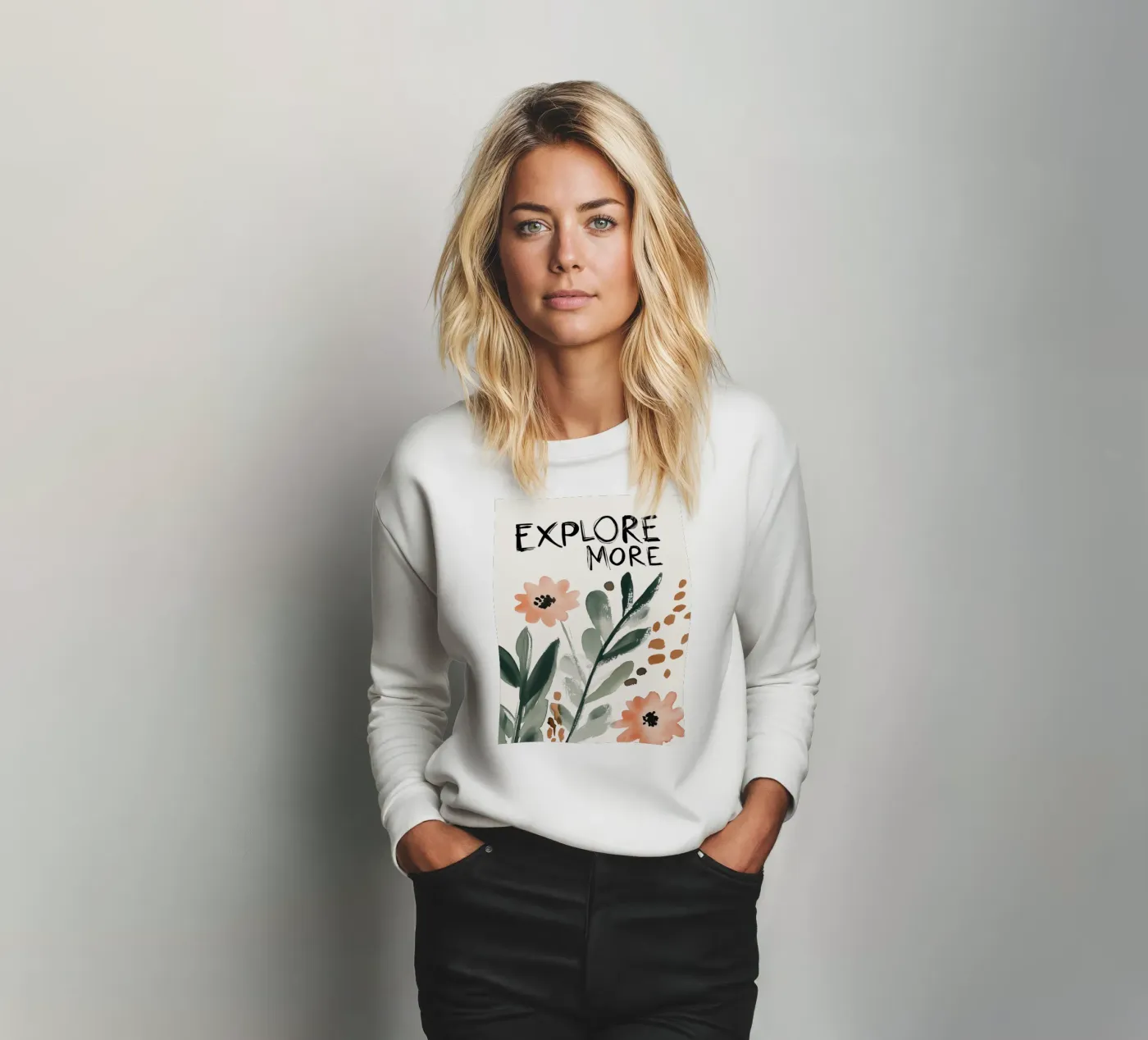 Explore More felpa da treechild